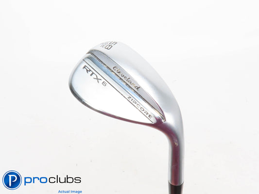 Nice Cleveland RTX-6 ZipCore 58*(6*) WEDGE LOW-Grind- Wedge Flex Graphite 421706