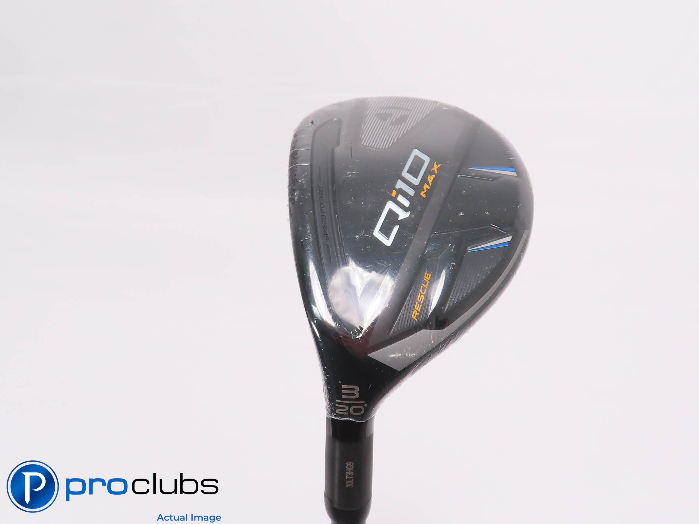 New! Left Hand TaylorMade Qi10 MAX Rescue 20* 3 Hybrid - Tensei Regular #464149