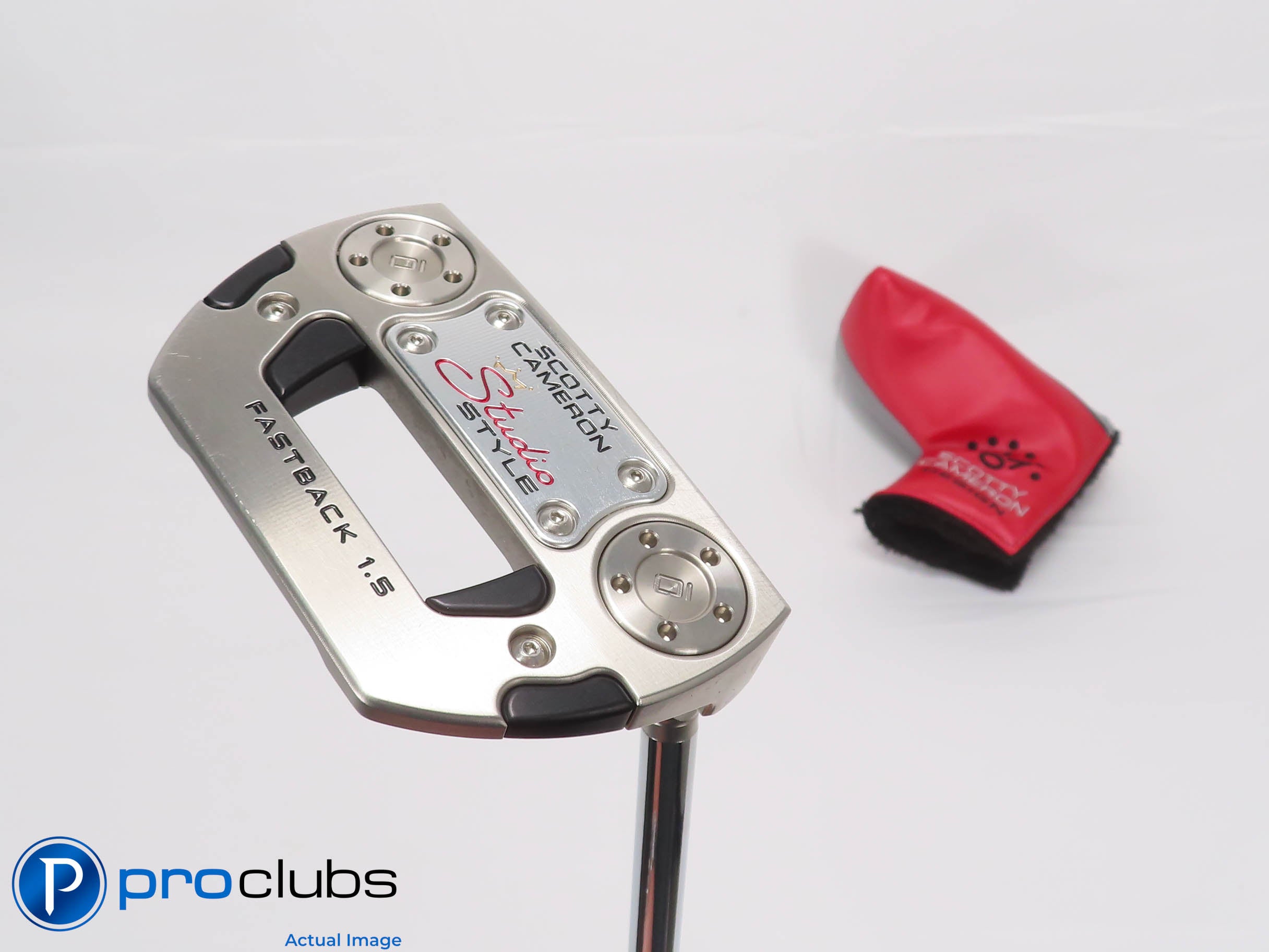 Mint! Scotty Cameron '25 Studio Style Fastback 1.5 35.5" Putter w/Cover #464191