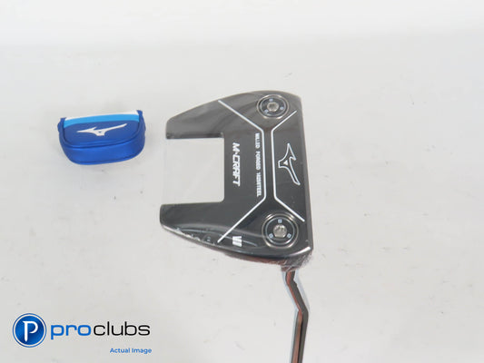 New! Mizuno M-Craft VI Black 35" Putter w/Cover - 421829