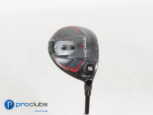 NEW TaylorMade STEALTH 2 Plus 18* 5 WOOD - Kai'li Red 75 Stiff Flex 421687