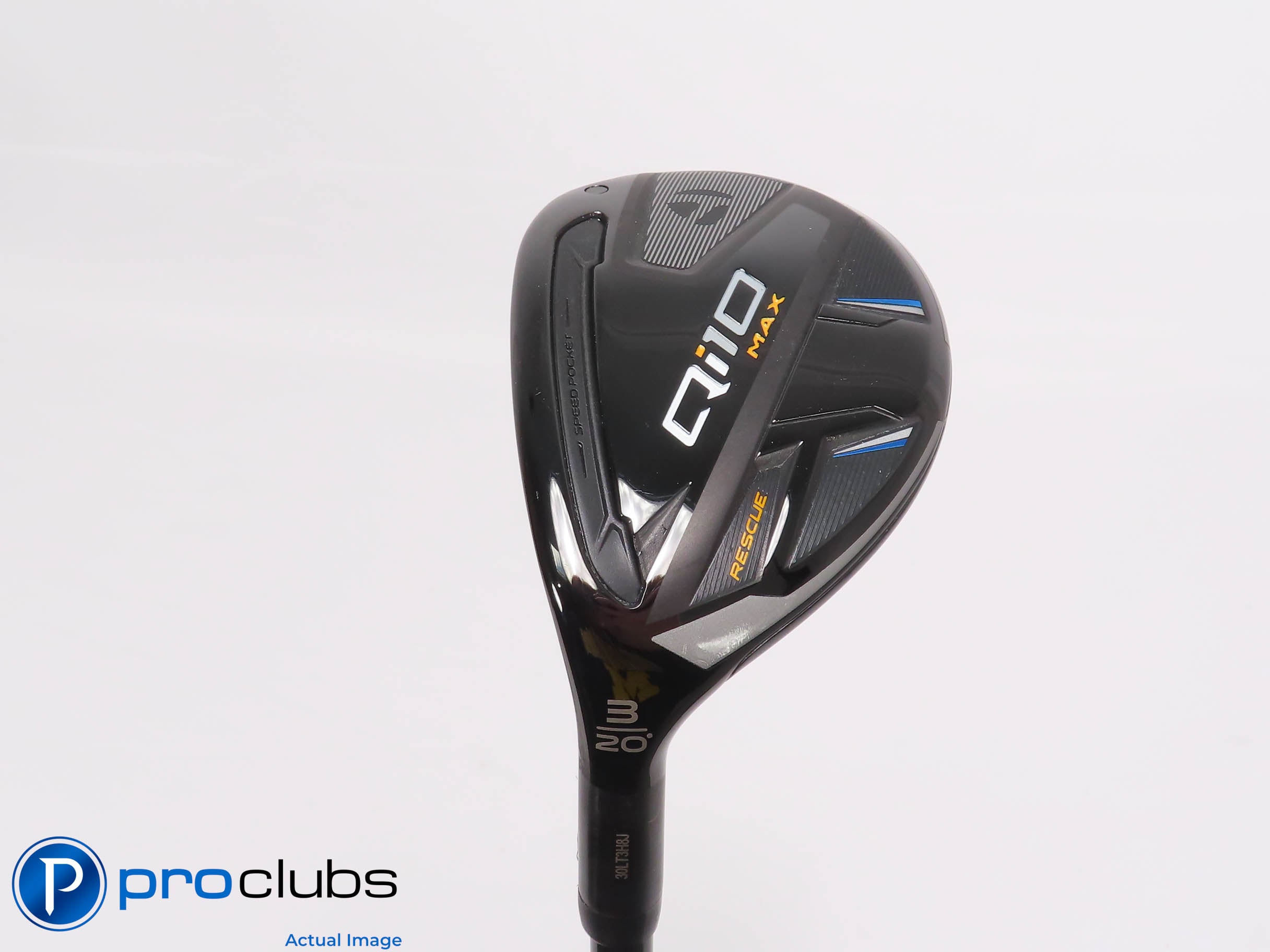 Left Handed TaylorMade Qi10 MAX Rescue 20* 3 Hybrid - Tensei Regular #464158