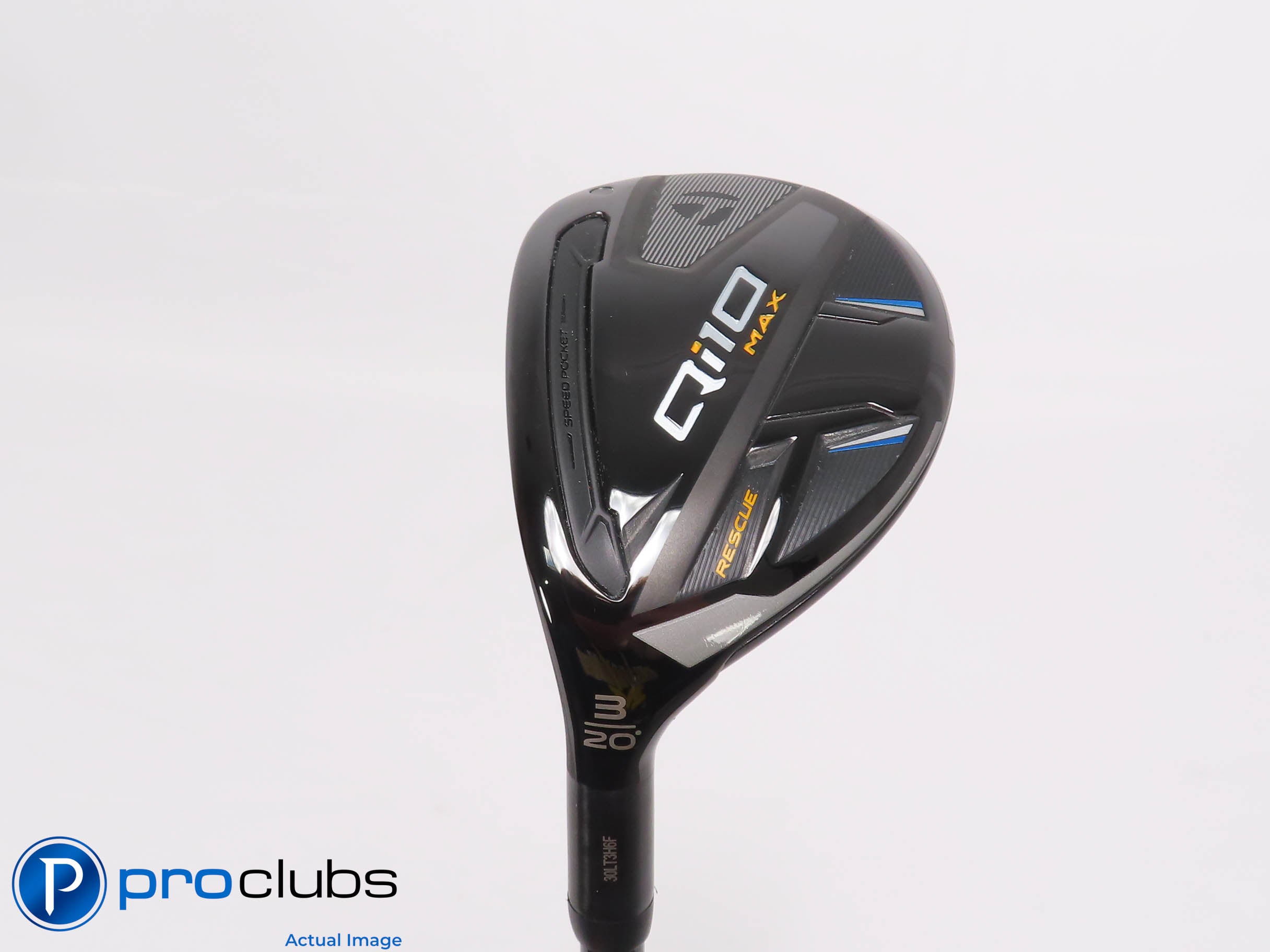 Left Handed TaylorMade Qi10 MAX Rescue 20* 3 Hybrid - Tensei Regular #464313