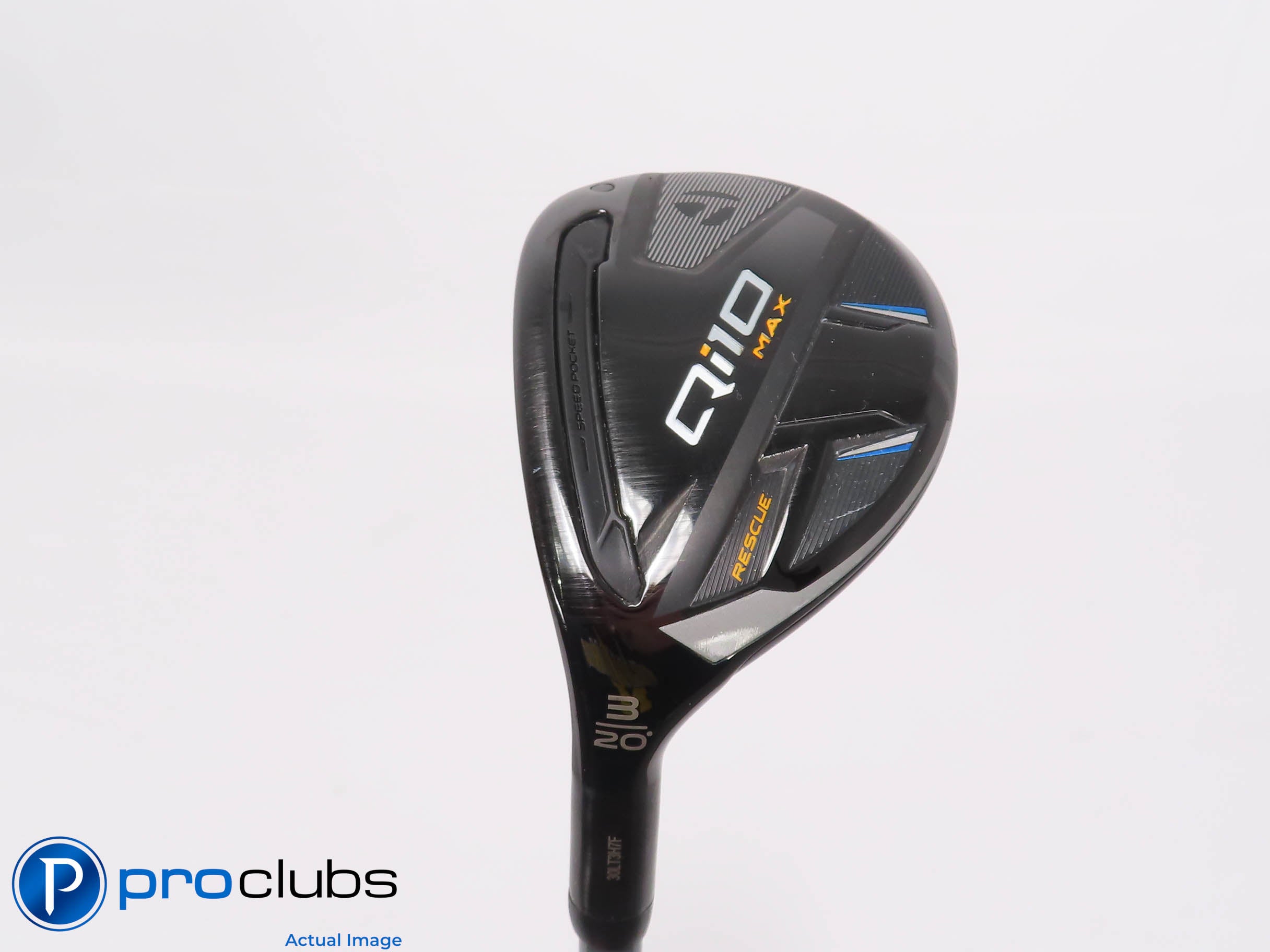 Left Handed TaylorMade Qi10 MAX 20* 3 Hybrid - Fujikura Pro 2.0 Regular - 464172