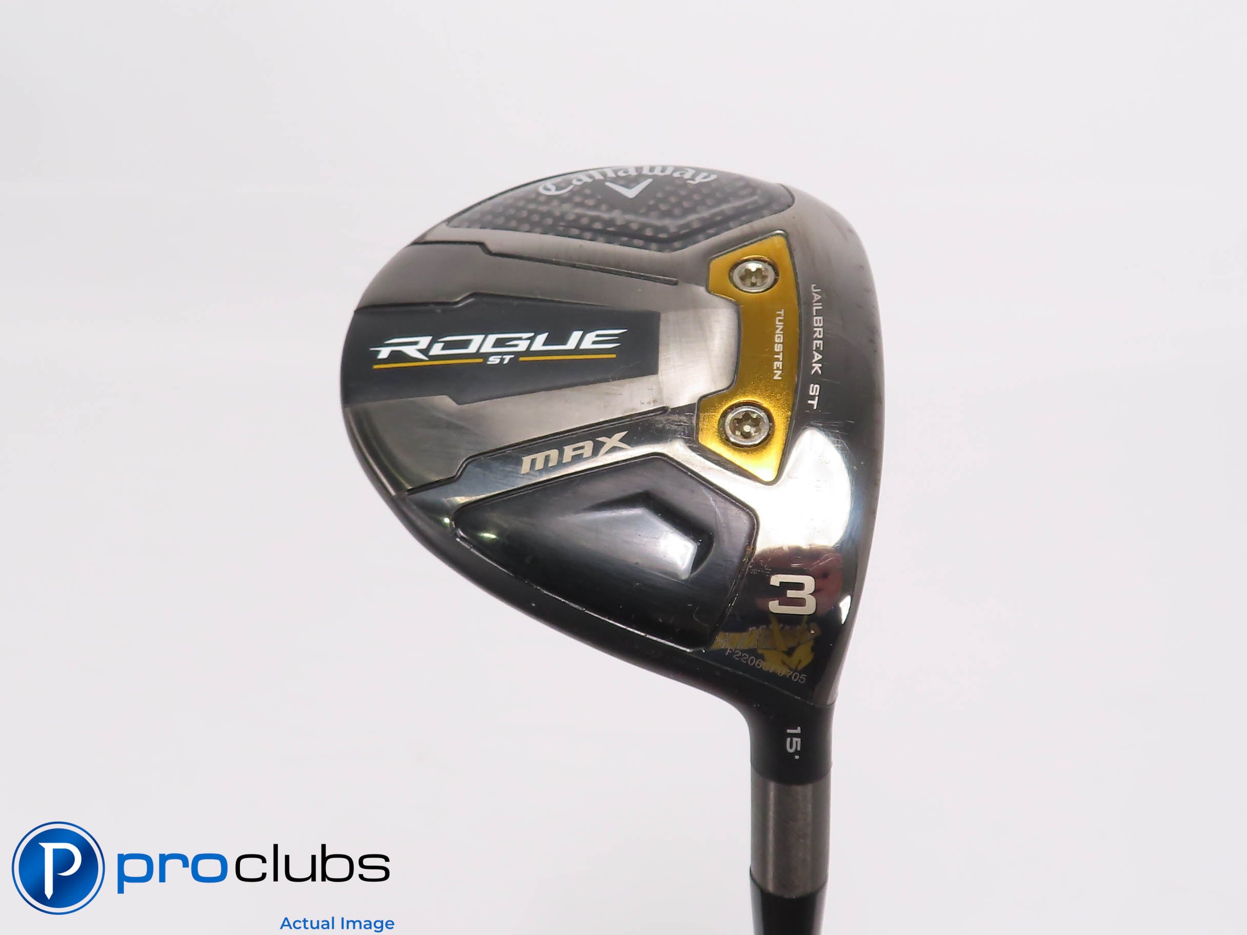 Callaway Rogue ST MAX 15* 3 Wood - Mitsubishi Tensei Blue AV 65g Stiff - 464278