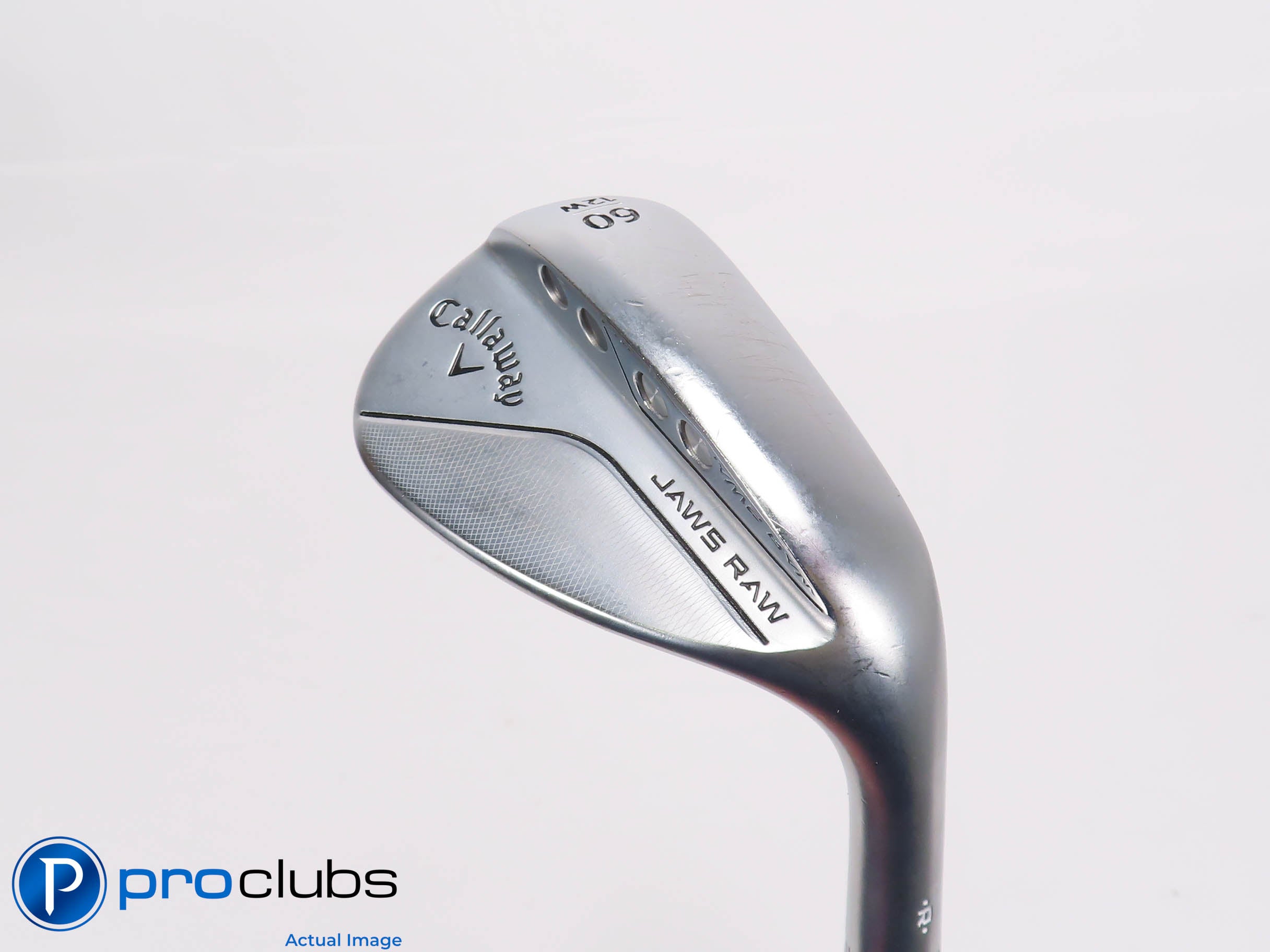 Callaway JAWS RAW W-Grind 60*(12*) Wedge - DG Spinner 115g Wedge Flex - 464204