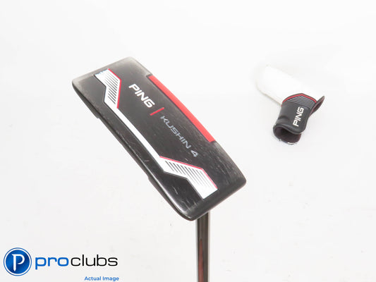 PING '21 Series Kushin 4 Black Dot 35" Putter w/ HC - PING PP58 Grip - 422005