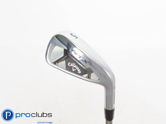 Tour Issue! Callaway 2021 APEX 5 Iron - Aerotech SteelFiber i70cw Stiff - 422047