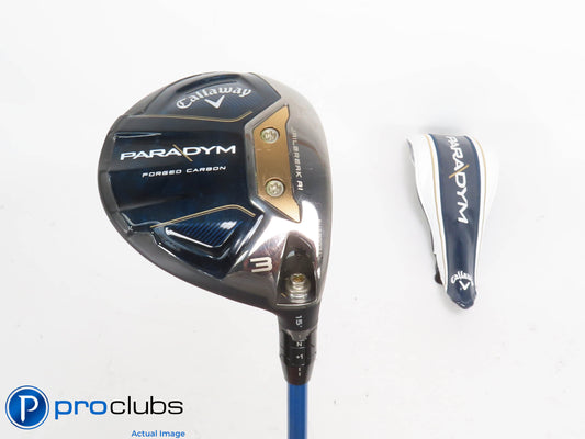 Tour Issue! Callaway PARADYM 15* 3 Wood w/HC - Speeder NX 60g Stiff Flex #421894