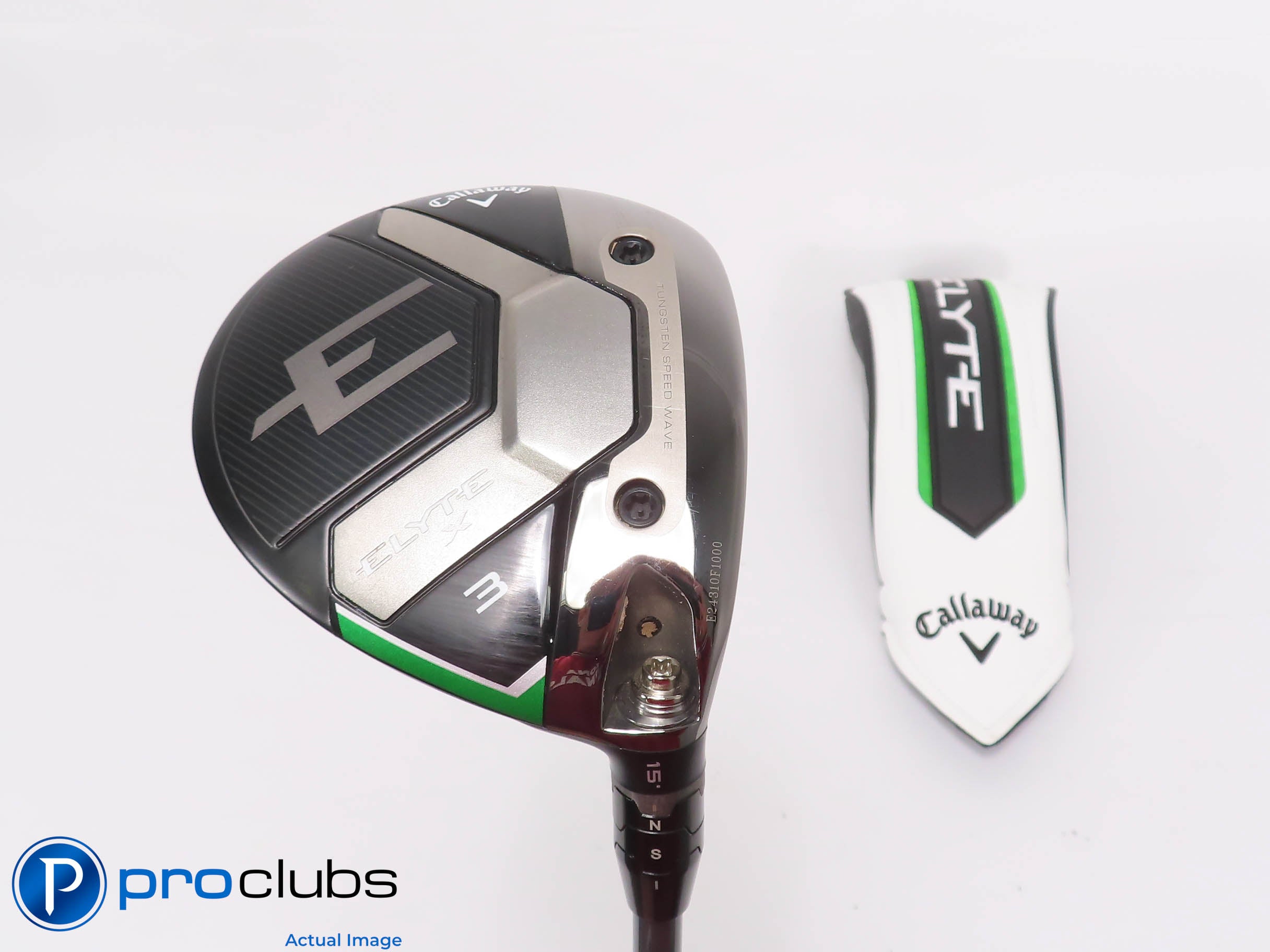 Nice Callaway 2025 ELYTE X 15* 3 WOOD w/HC Denali Blue 60g 6.0 Stiff Flex 464501