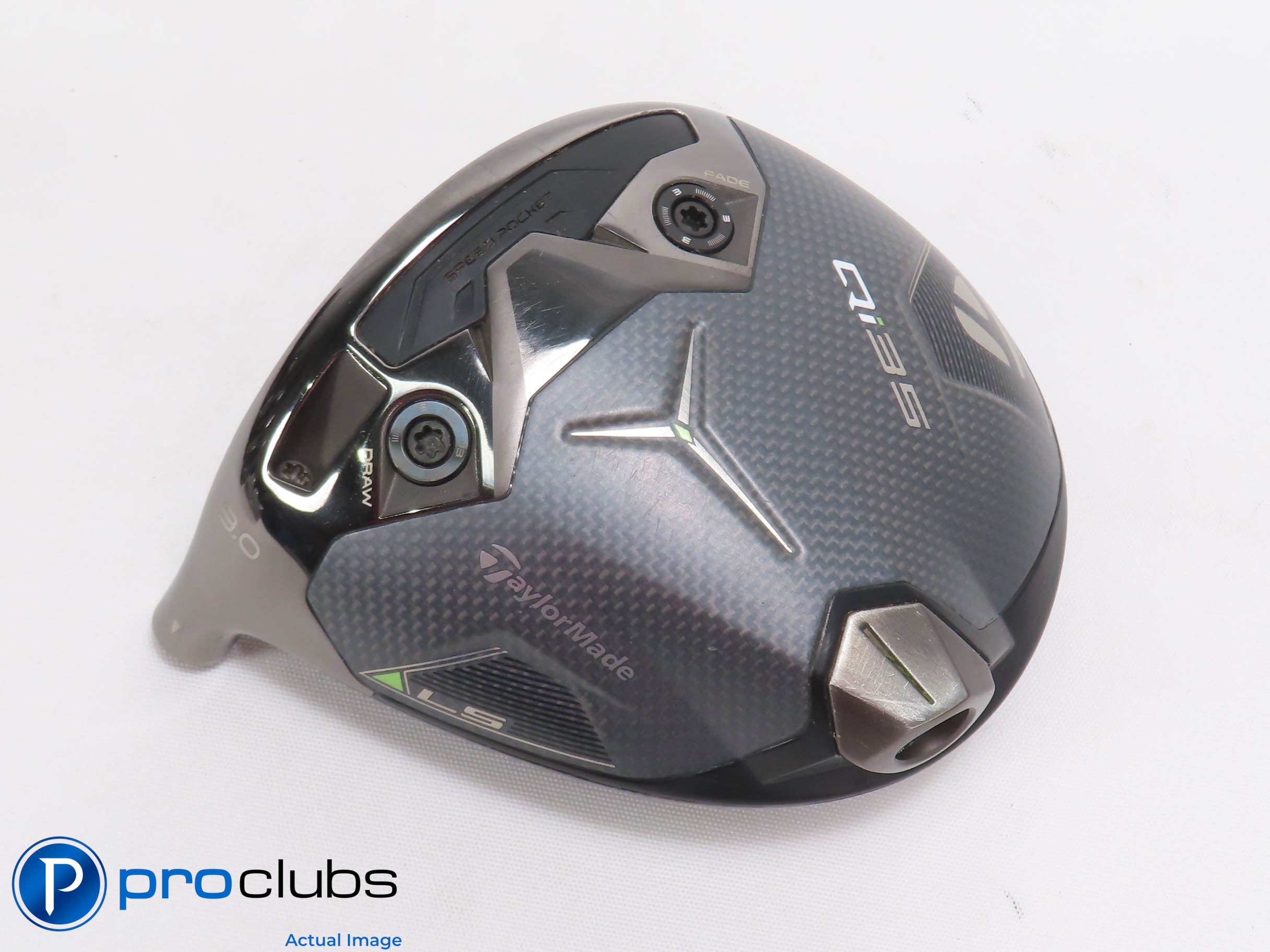 Left Handed TaylorMade Qi35 LS 9* Driver - Head Only - L/H - 464143