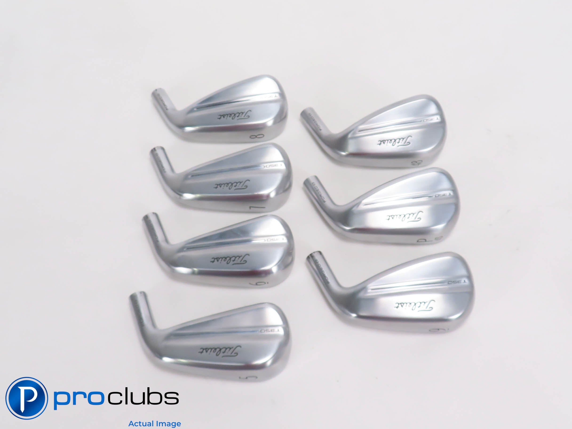 Nice! Titleist 2025 T350 5-PW, 48* - Iron Set - Head Only - R/H - 461789