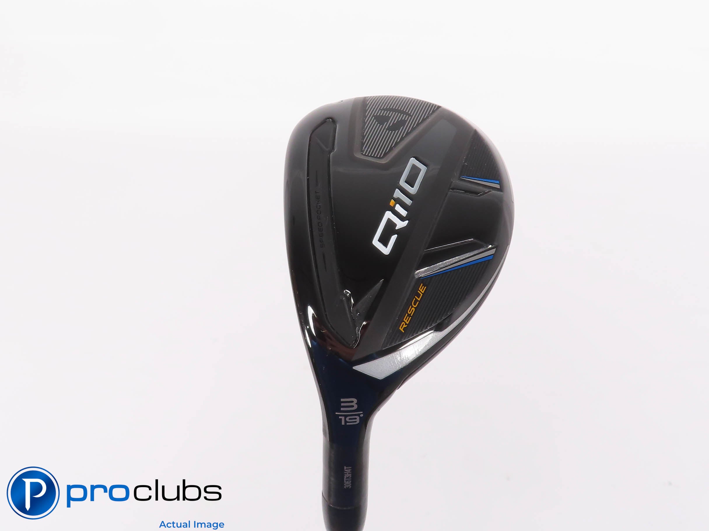 Left Handed TaylorMade Qi10 Rescue 19* 3 Hybrid - Tensei Blue 75g Stiff - 464519
