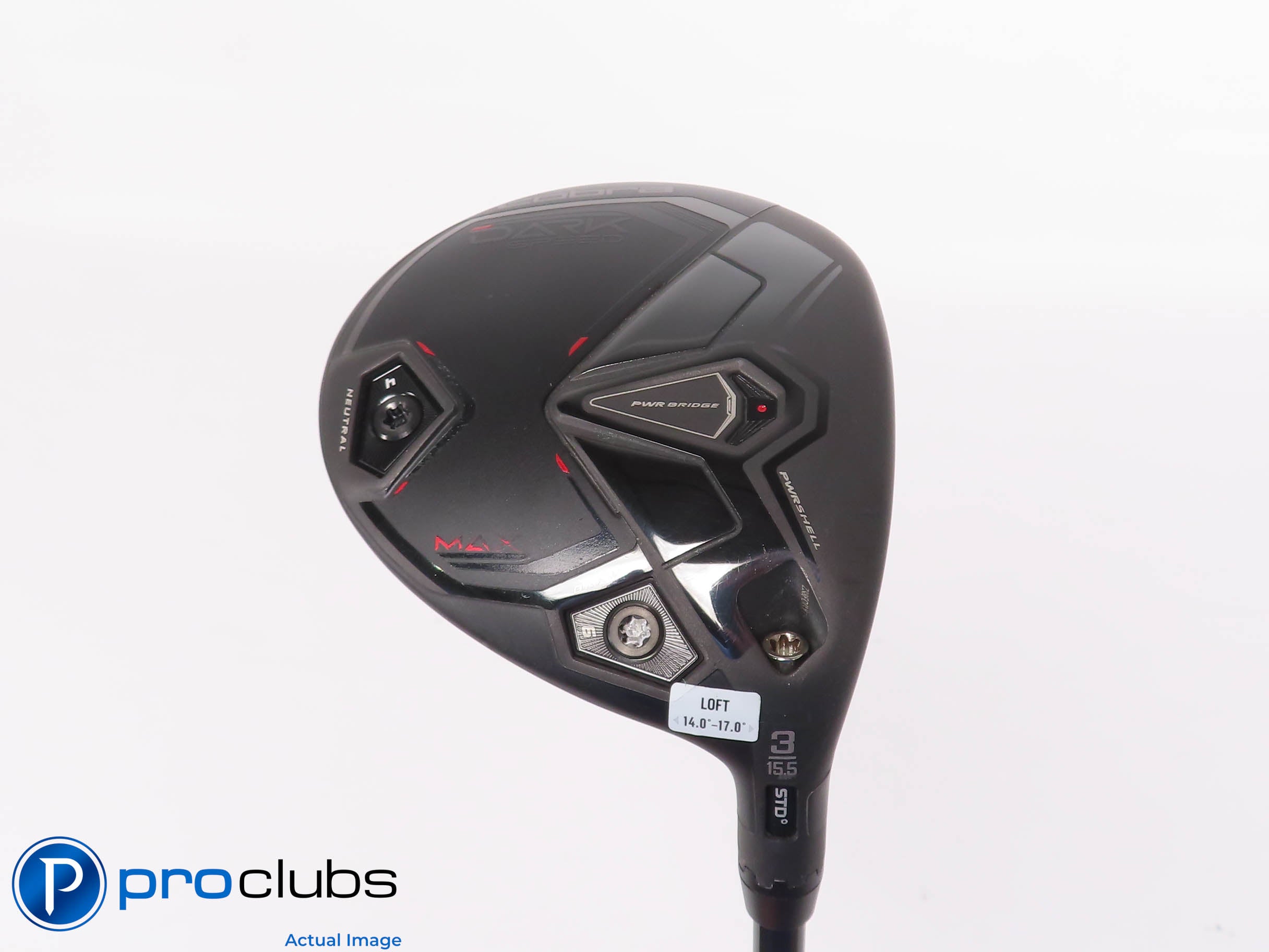 Cobra DARKSPEED MAX 15.5* 3 Wood - Mitsubishi Kai'li Blue 70g Stiff Flex #456301