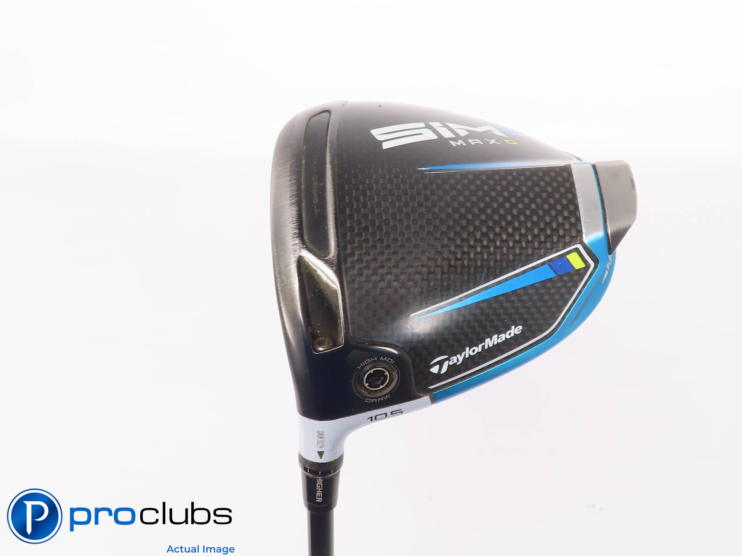 Left Handed TaylorMade SIM 2 MAX D 10.5* Driver - Tensei 55g Regular Flex 464689