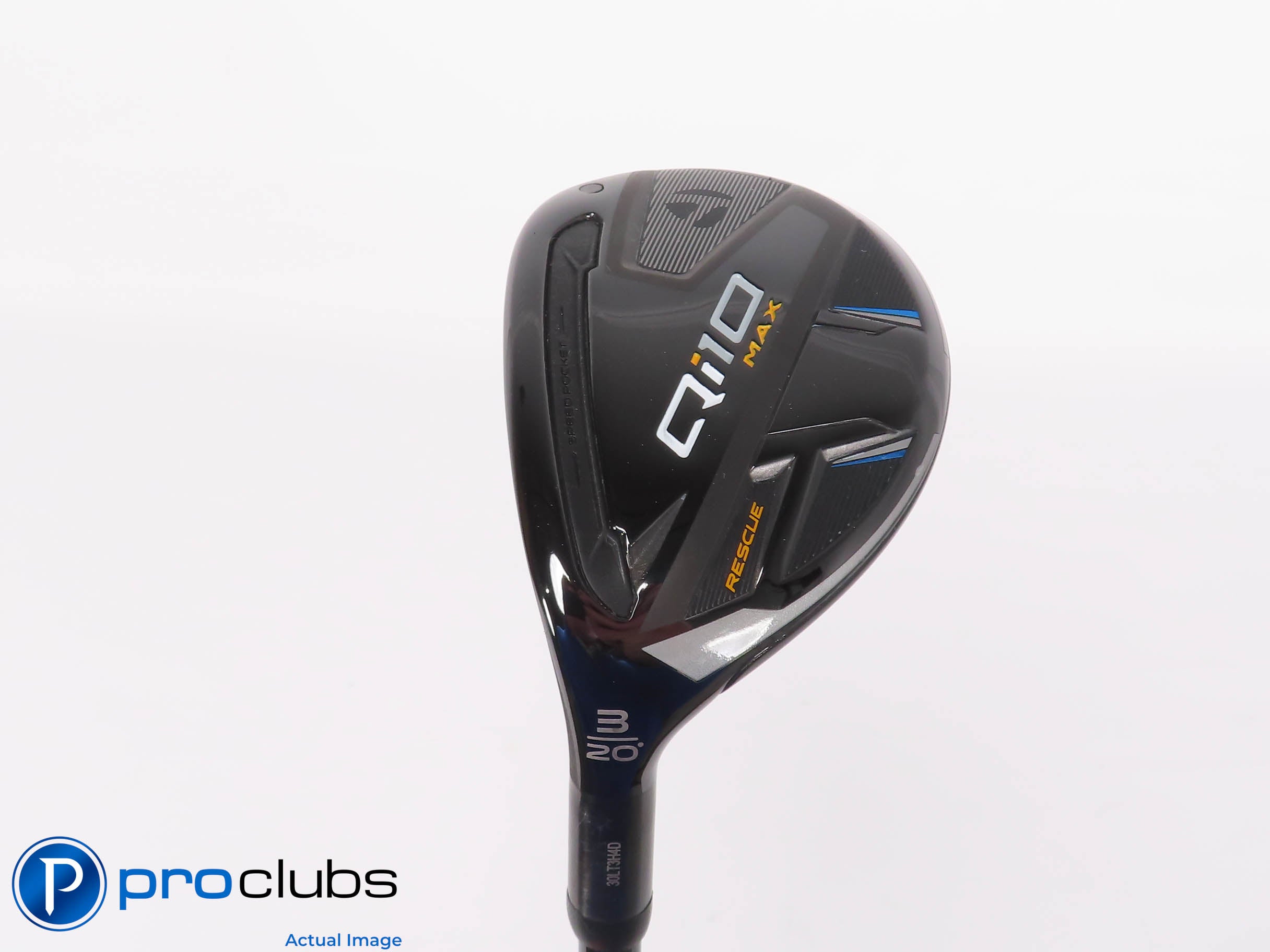 Left Handed TaylorMade Qi10 MAX Rescue 20* 3 Hybrid - Tensei Regular #464318