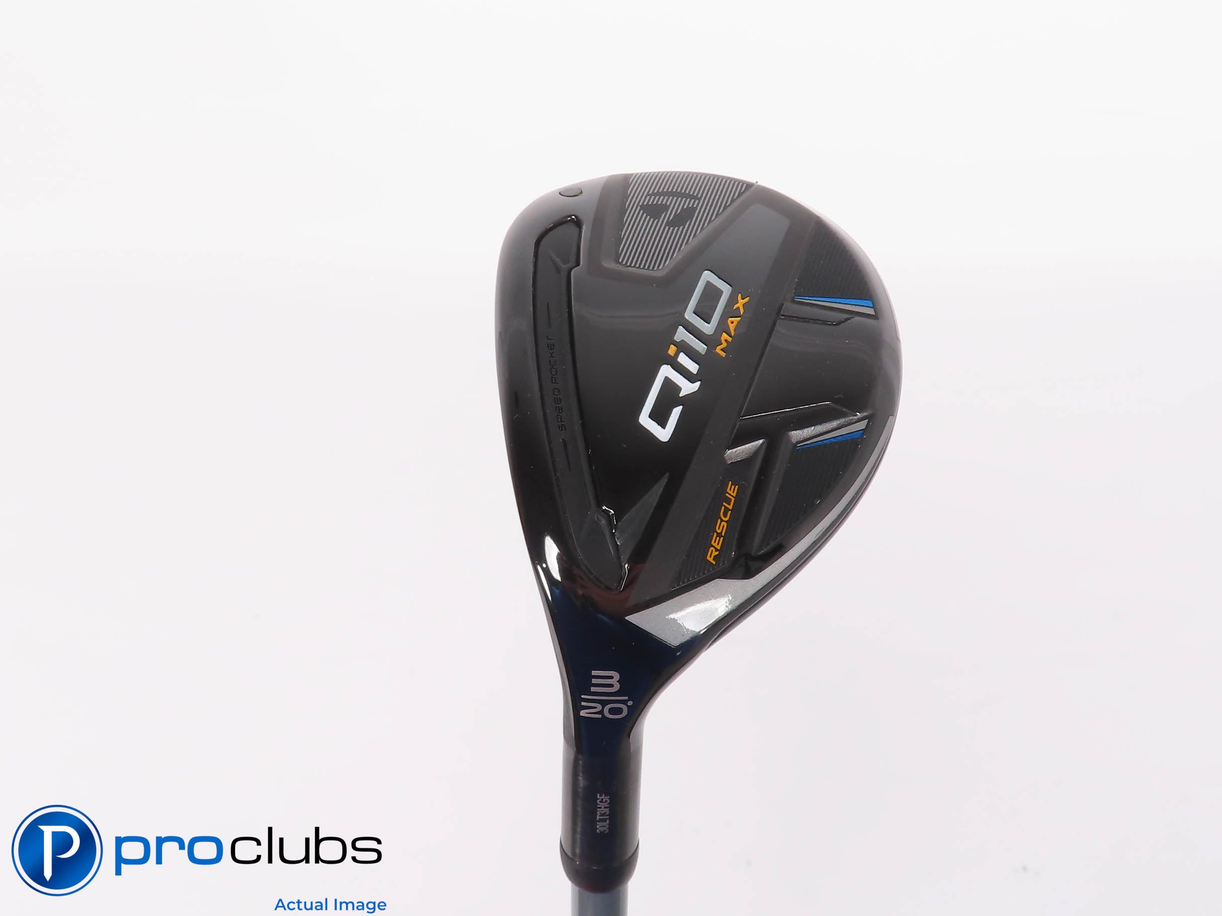 Left Handed TaylorMade Qi10 MAX 20* 3 Hybrid - Fujikura Pro 2.0 Regular - 464174