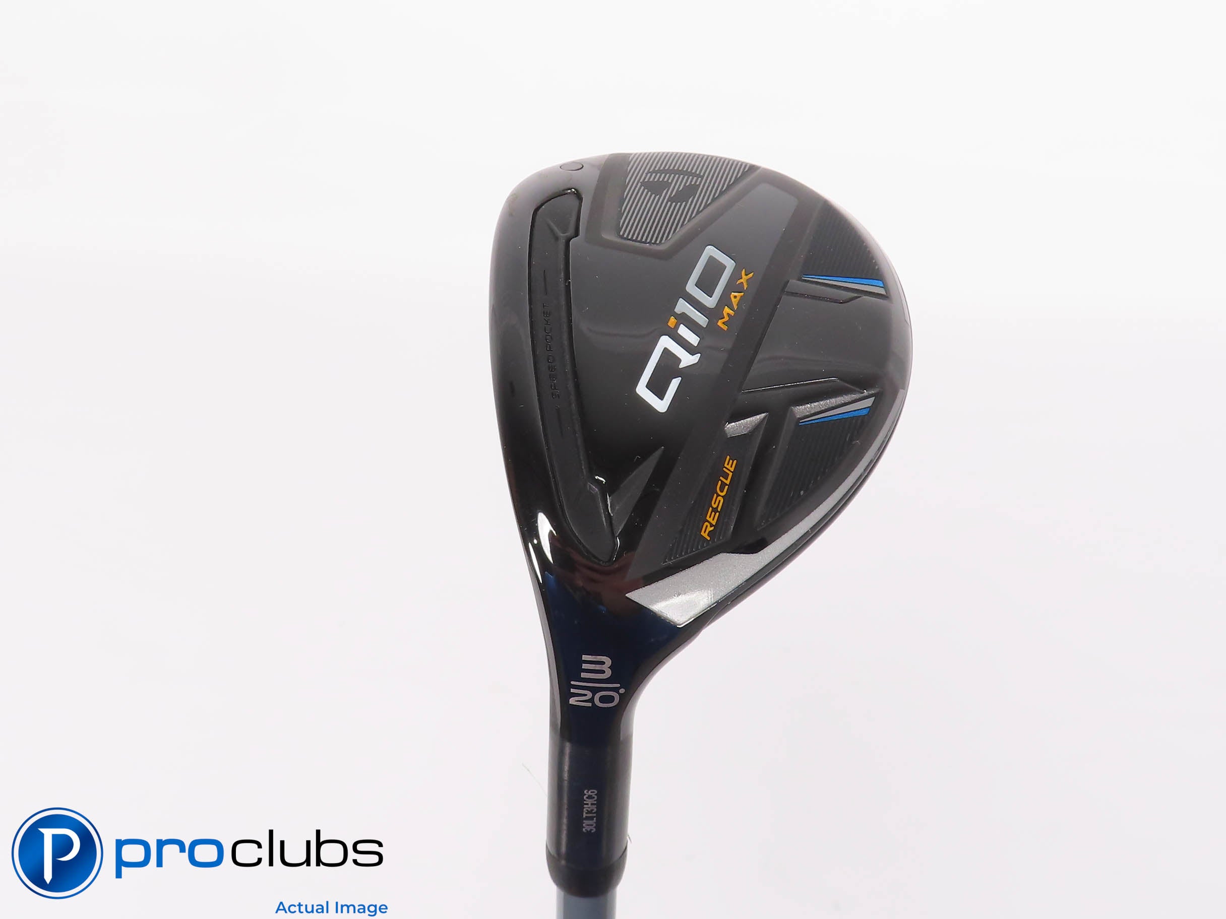 Left Handed TaylorMade Qi10 MAX 20* 3 Hybrid - Fujikura Pro 2.0 Regular - 464153