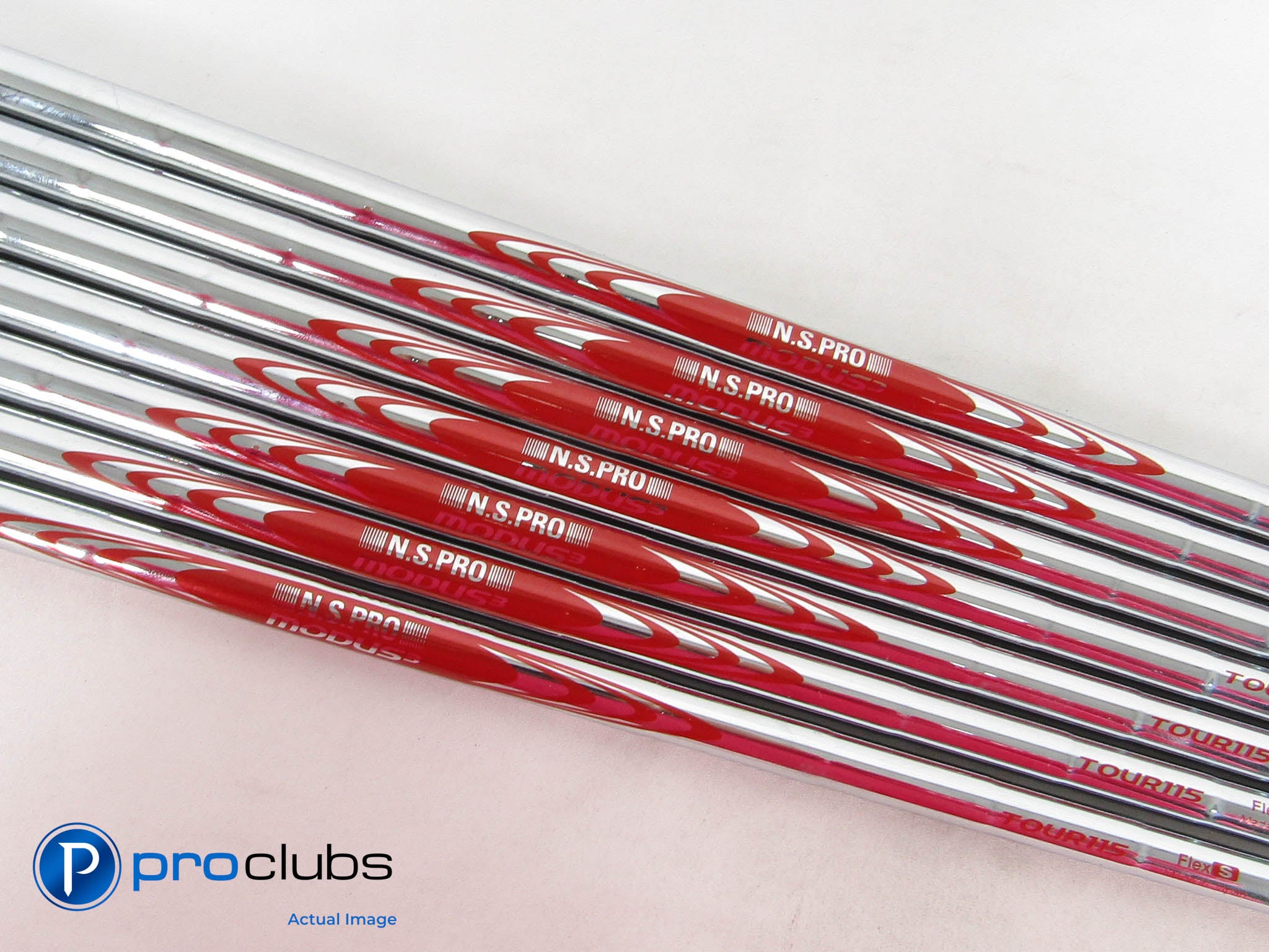 Nippon N.S. PRO MODUS3 TOUR 115 Stiff Flex Steel Iron Shafts (4-PW) #464469