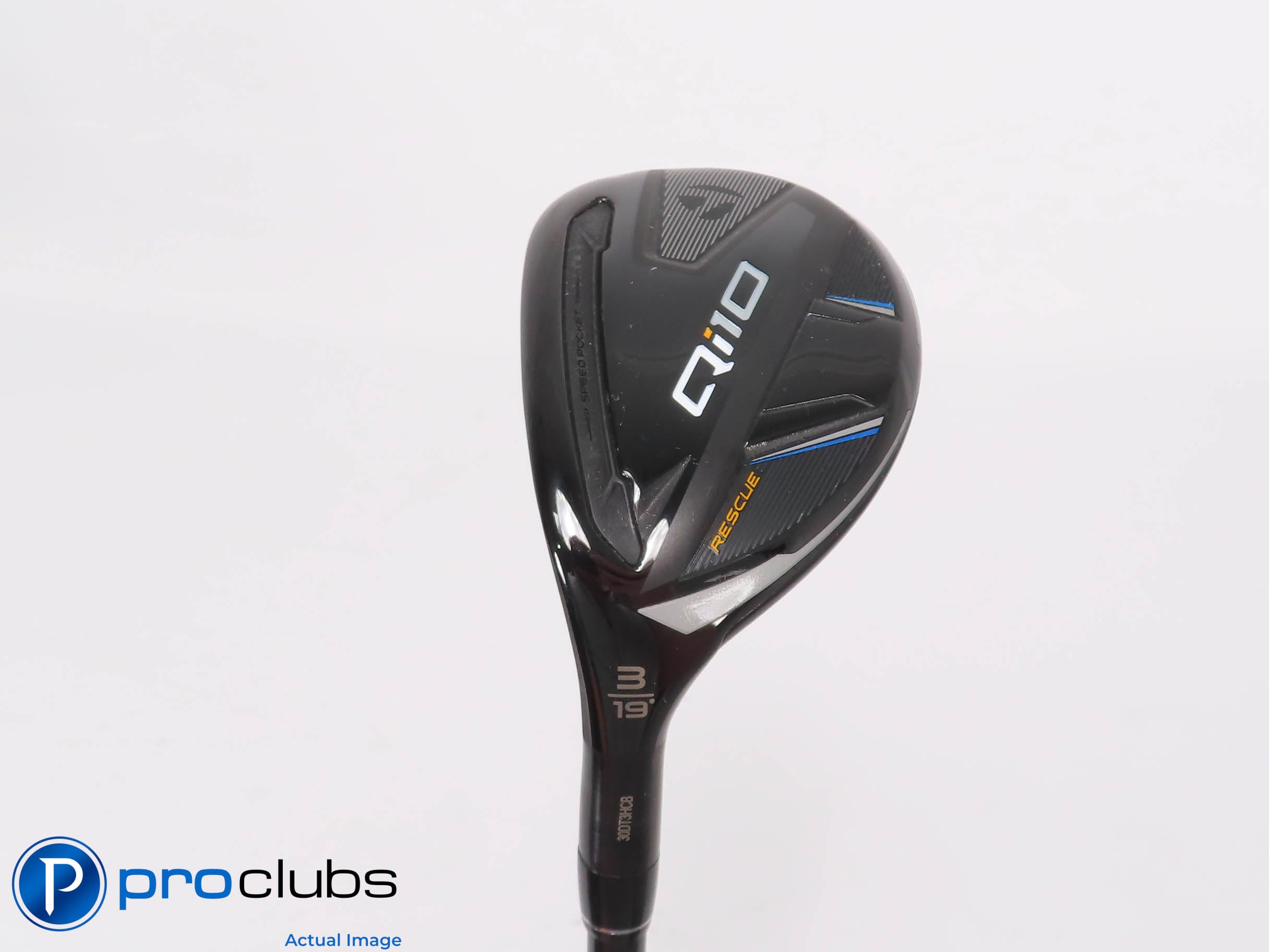 Nice Left Handed TaylorMade Qi10 19* 3 HYBRID - Tensei AV 75 Stiff Flex 464531