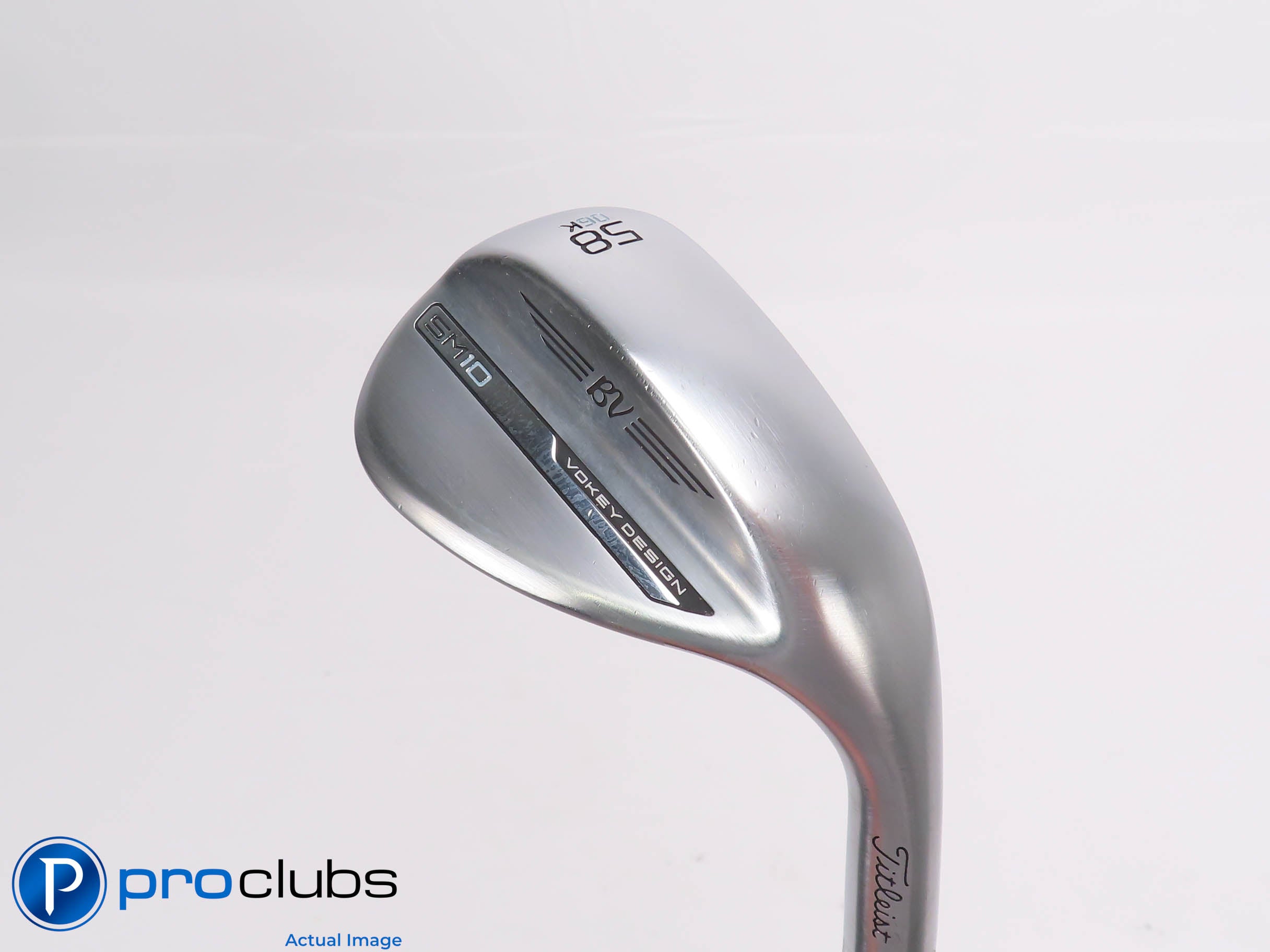Nice Titleist Vokey SM10 58*(6*) WEDGE K-Grind - DG 115 Wedge Flex Steel 464975