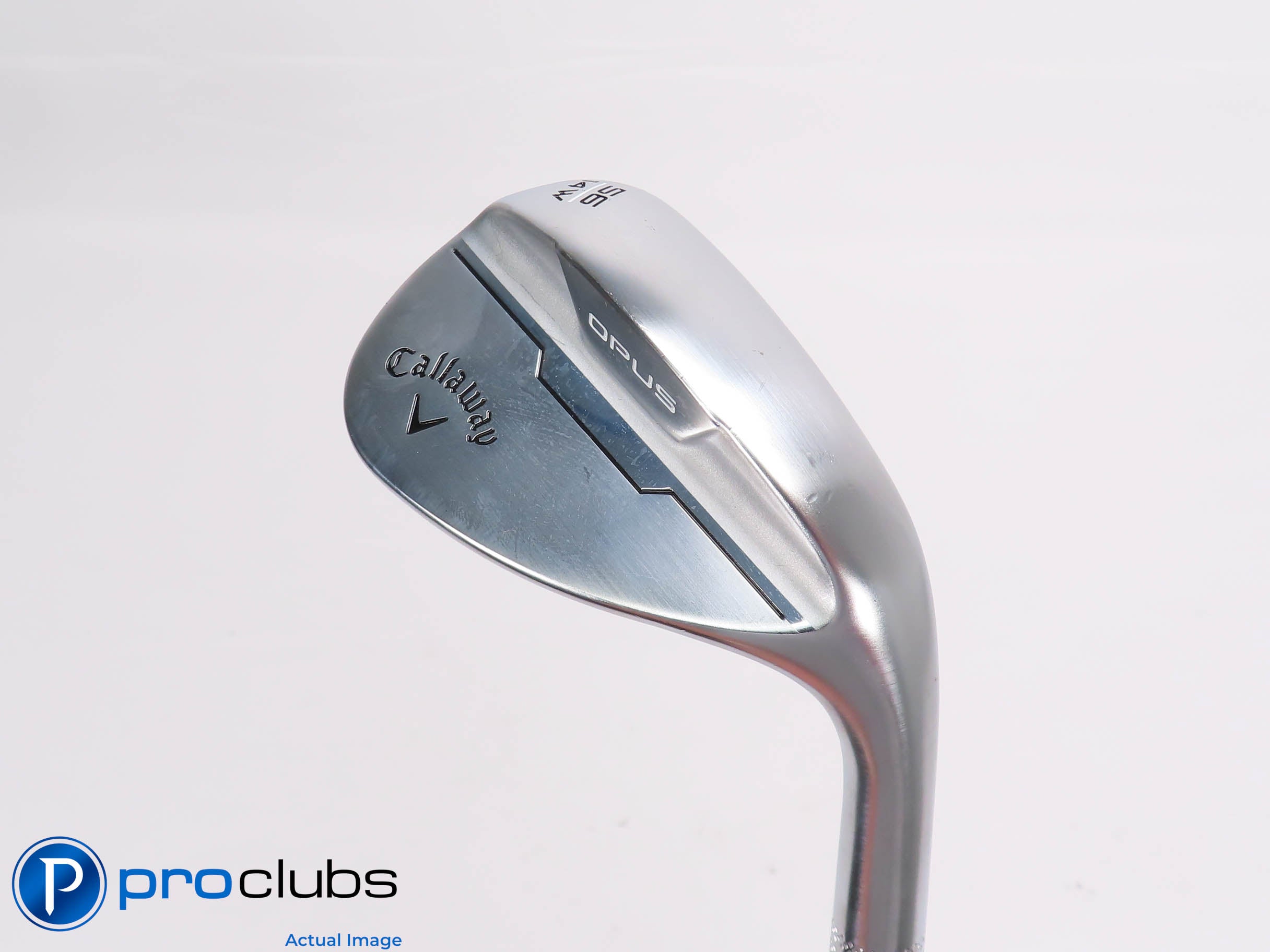Nice Callaway OPUS Chrome 56*(14*) WEDGE W-Grind - DG MID 115 Wedge Flex 464978