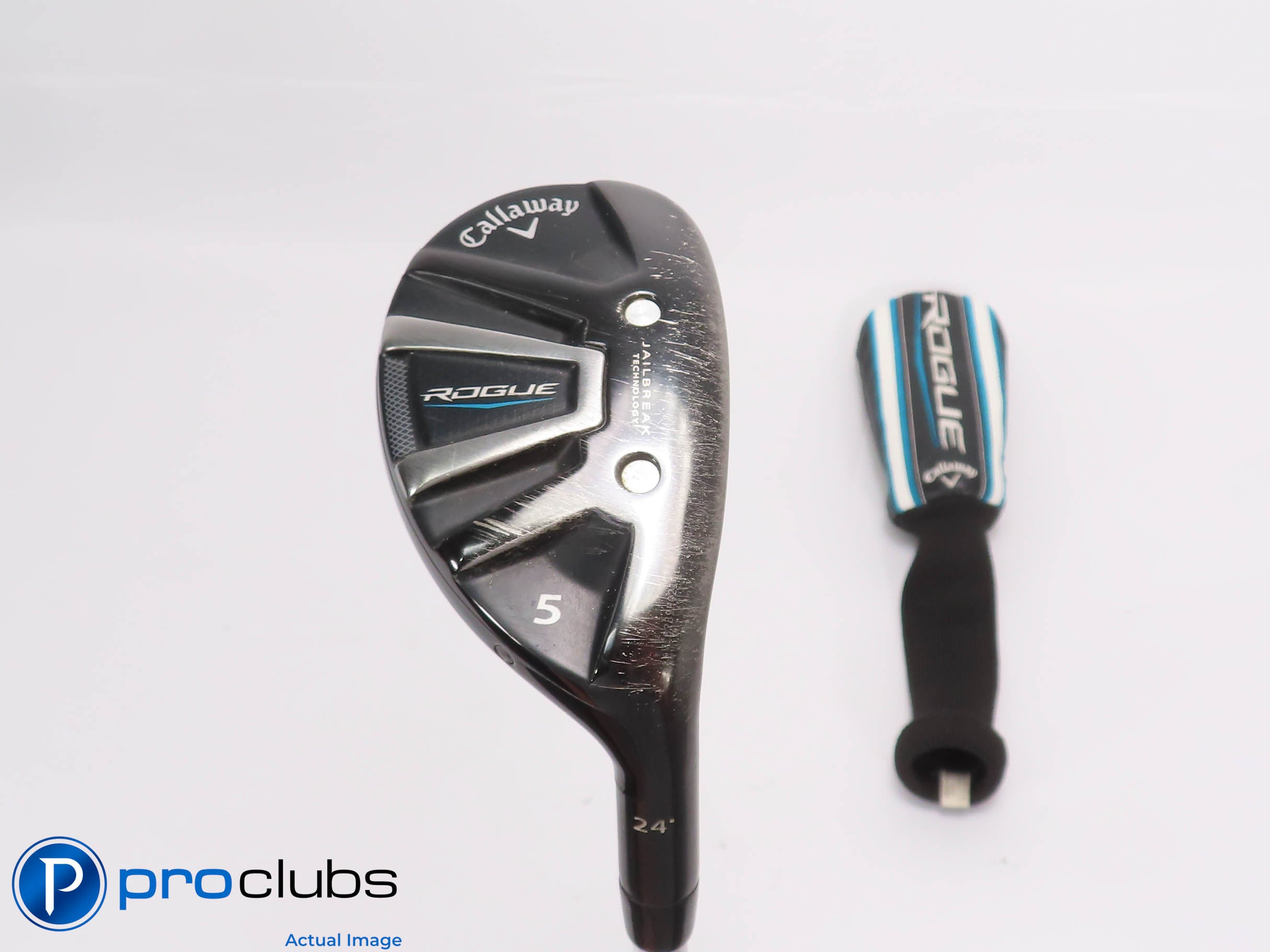 Callaway Rogue 24* 5 HYBRID w/Cover Atmos Red Tour Spec 7R2 Senior Flex 464904