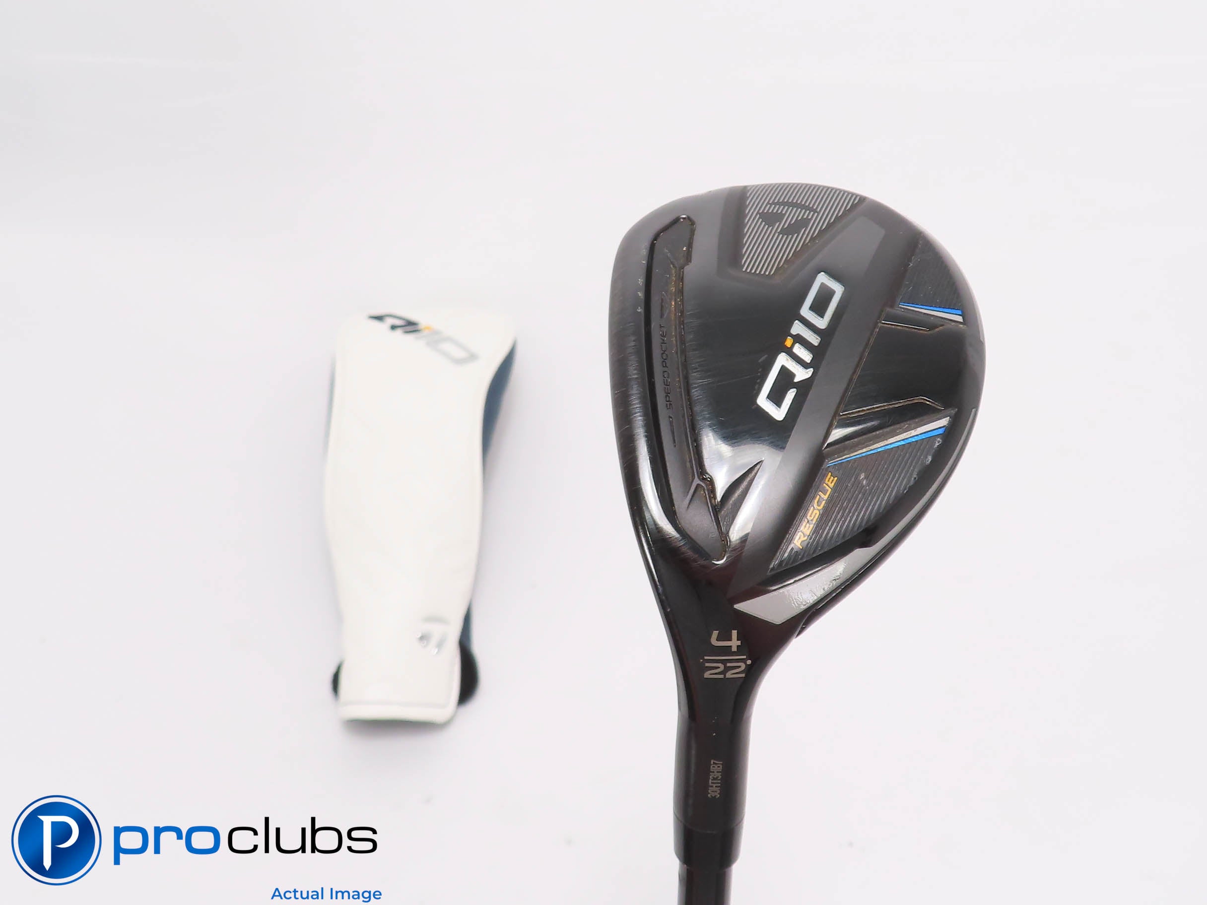 Nice Left Handed TaylorMade Qi10 22* 4 HYBRID w/HC Ventus 6R Regular Flex 464992