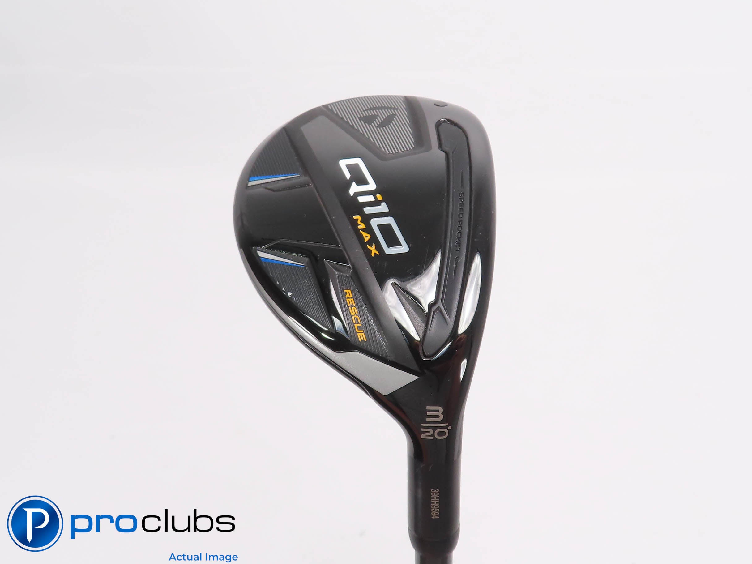 TaylorMade Qi10 MAX 20* 3 HYBRID - Even Flow Riptide 80g 6.5 X-Flex 464156