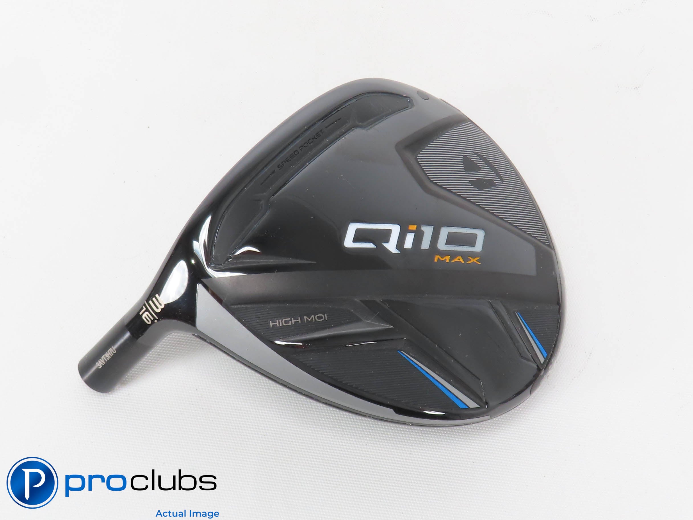 Nice! Left Handed TaylorMade Qi10 MAX 16* 3 Wood - Head Only - L/H - 464839