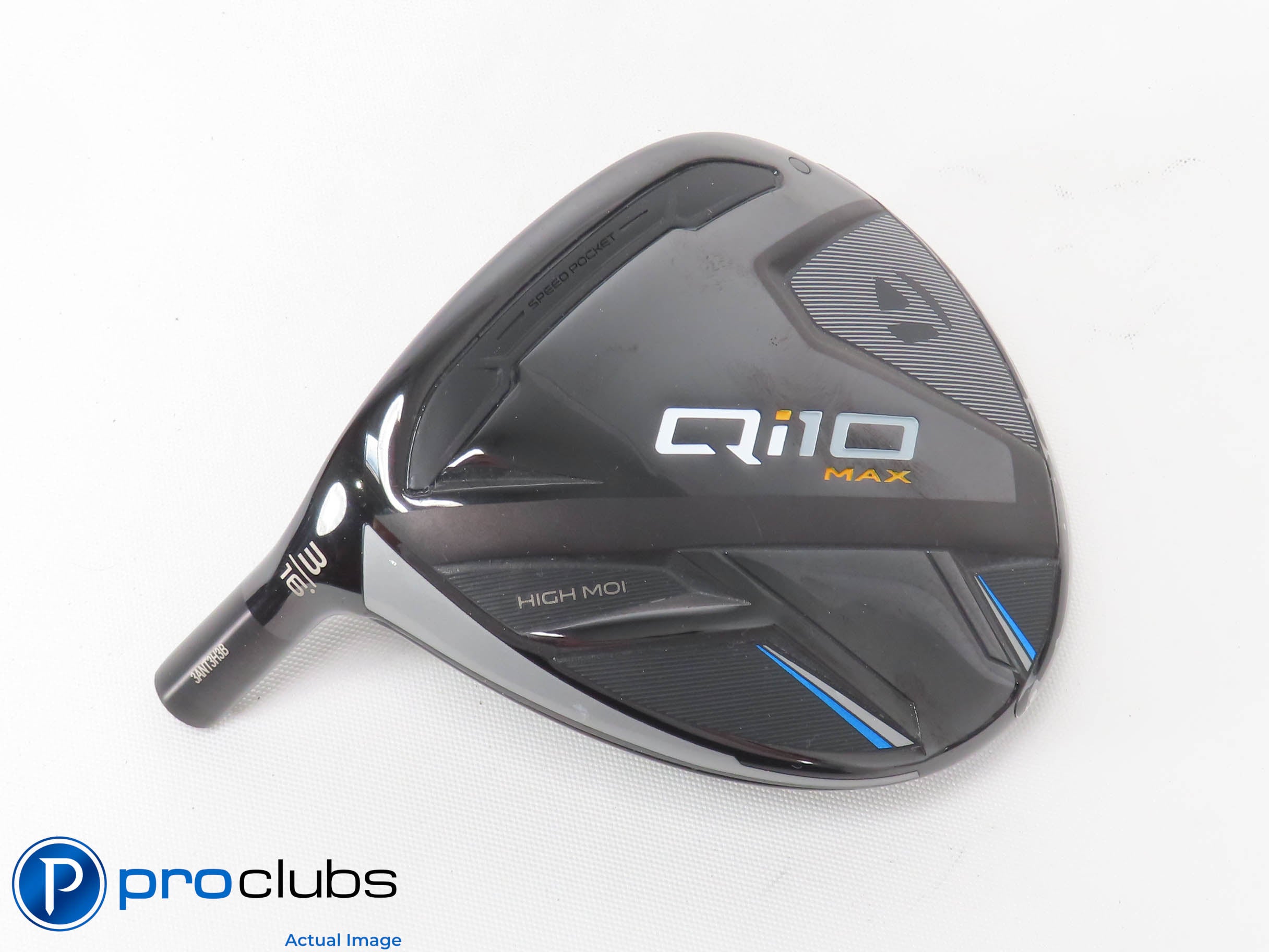 Nice! Left Handed TaylorMade Qi10 MAX 16* 3 Wood - Head Only - L/H - 464840