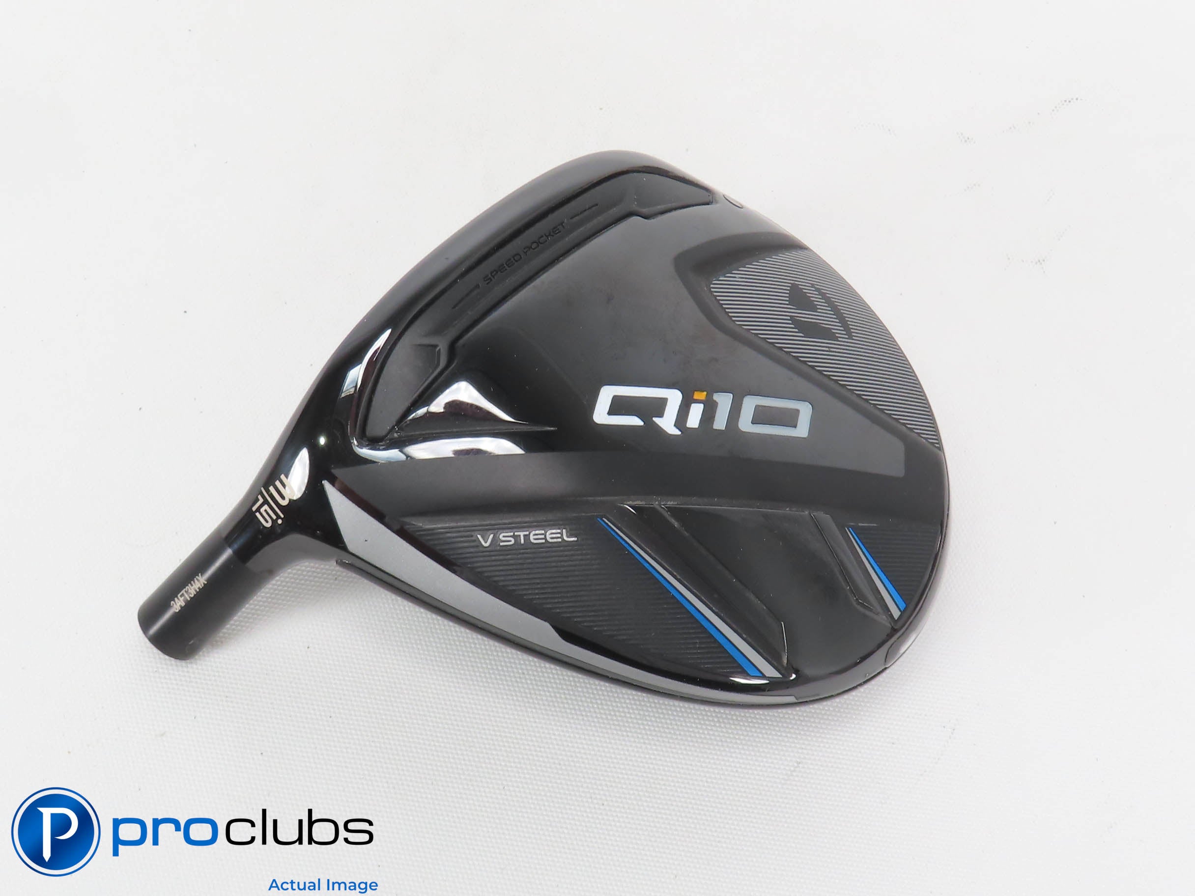 Excellent! Left Handed TaylorMade Qi10 15* 3 Wood - Head Only - L/H - 464842