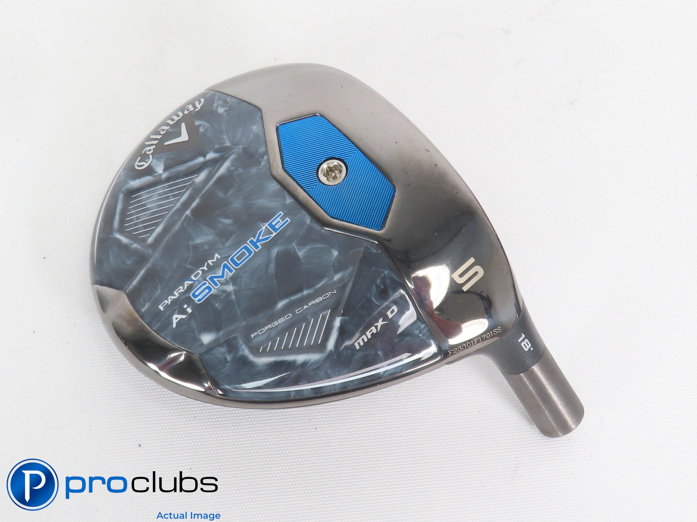 Mint! Callaway PARADYM Ai Smoke MAX D 18* 5 Wood - Head Only - R/H - 464829
