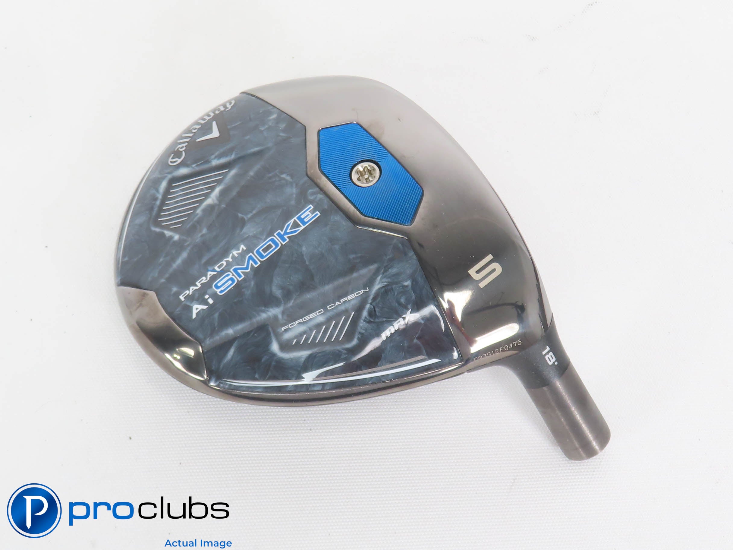 Nice! Callaway PARADYM Ai Smoke MAX 18* 5 Wood - Head Only - R/H - 464828
