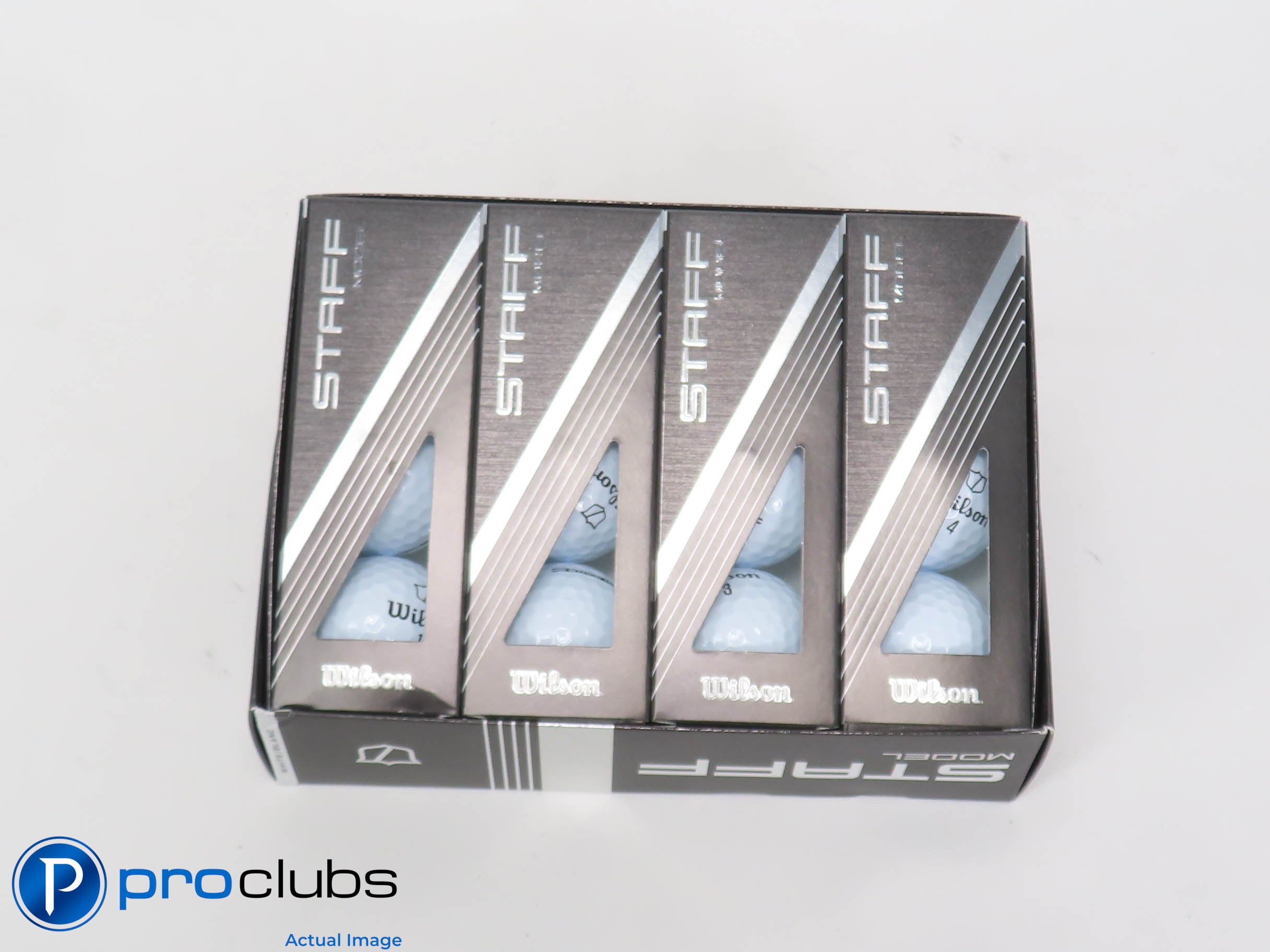 New! Willson Staff Model Golf Balls 1 Dozen #465010