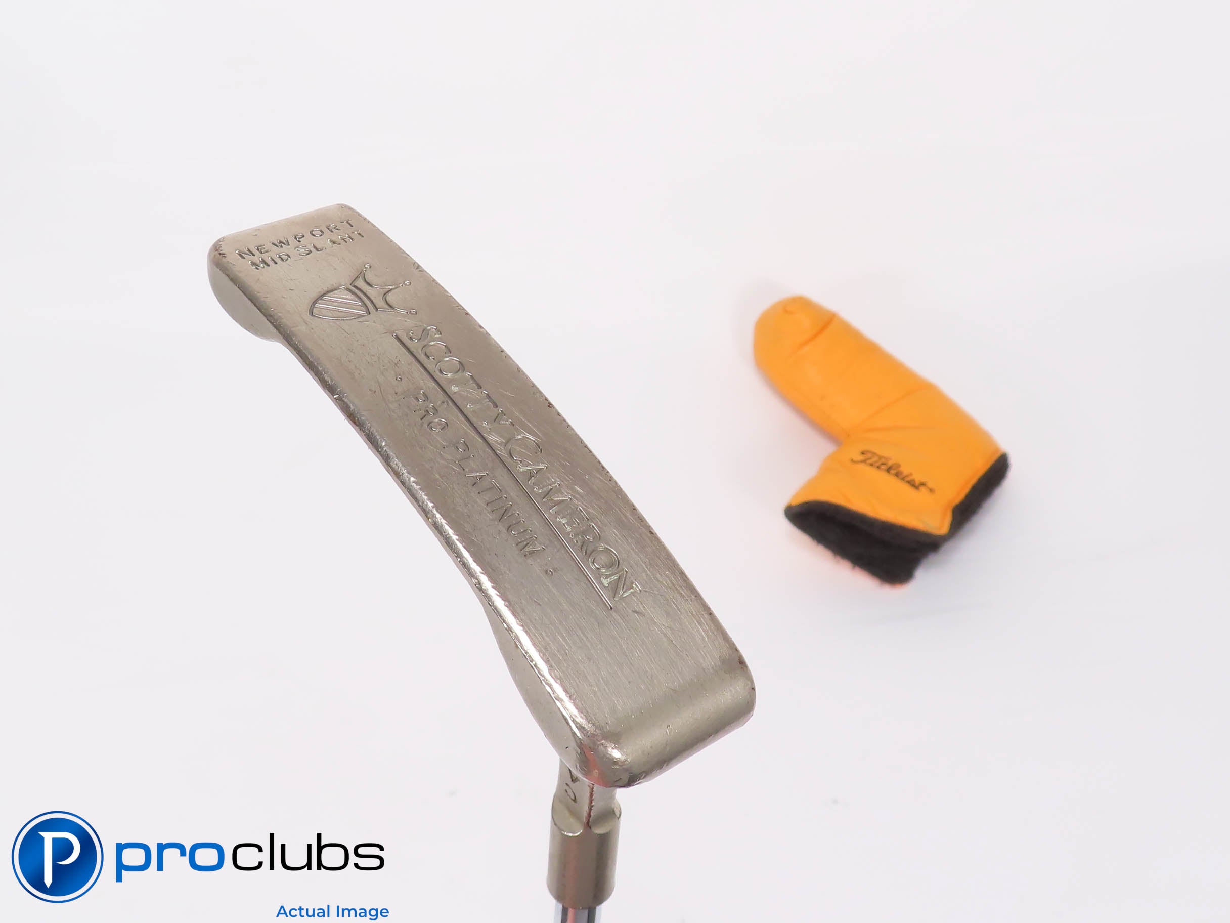 Scotty Cameron Pro Platinum NEWPORT MID-SLANT 32.5" Putter w/Cover #464865