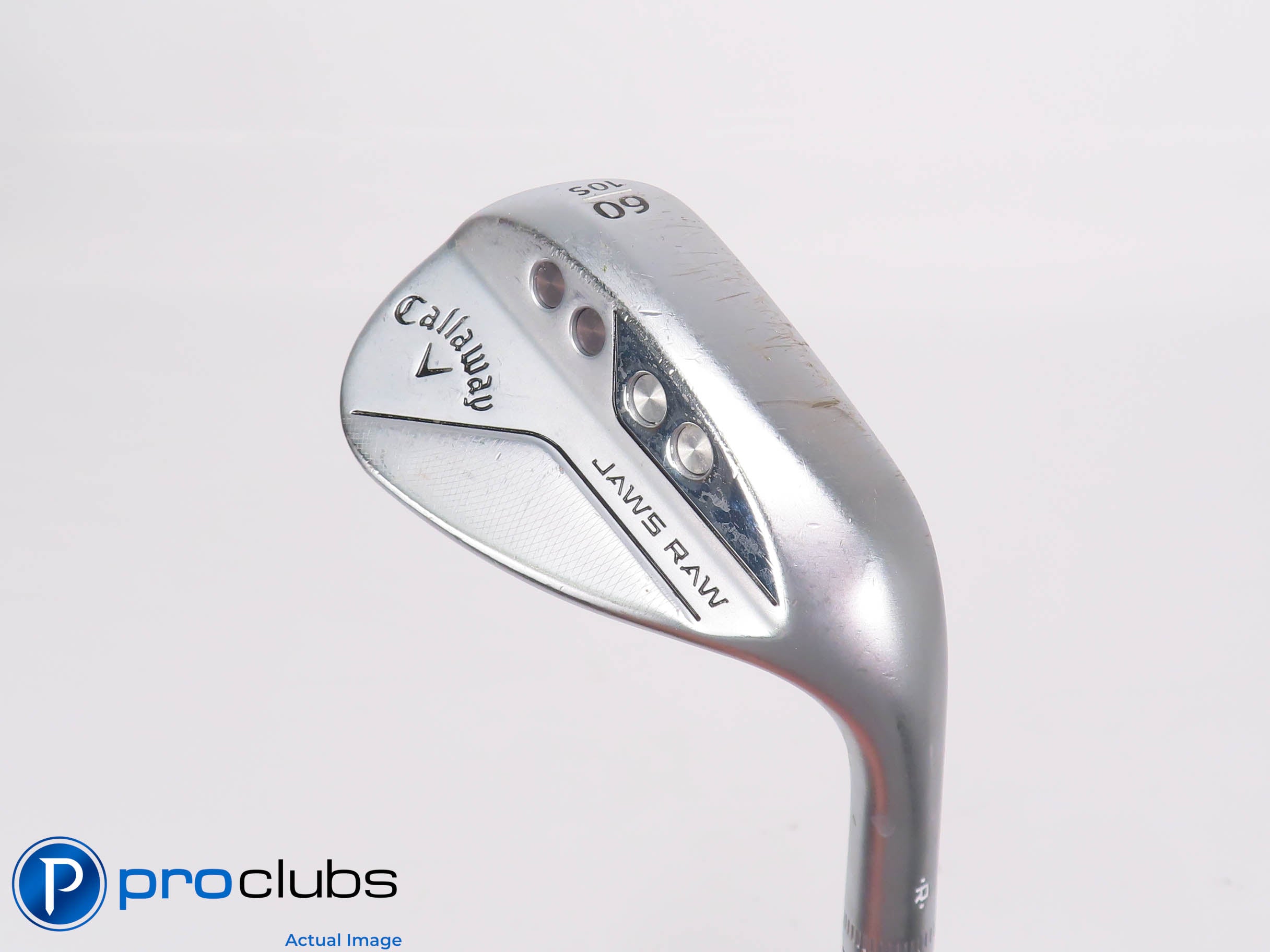 Callaway JAWS RAW S-Grind 60*(10*) Wedge - DG Spinner 115g Wedge Flex - 464916