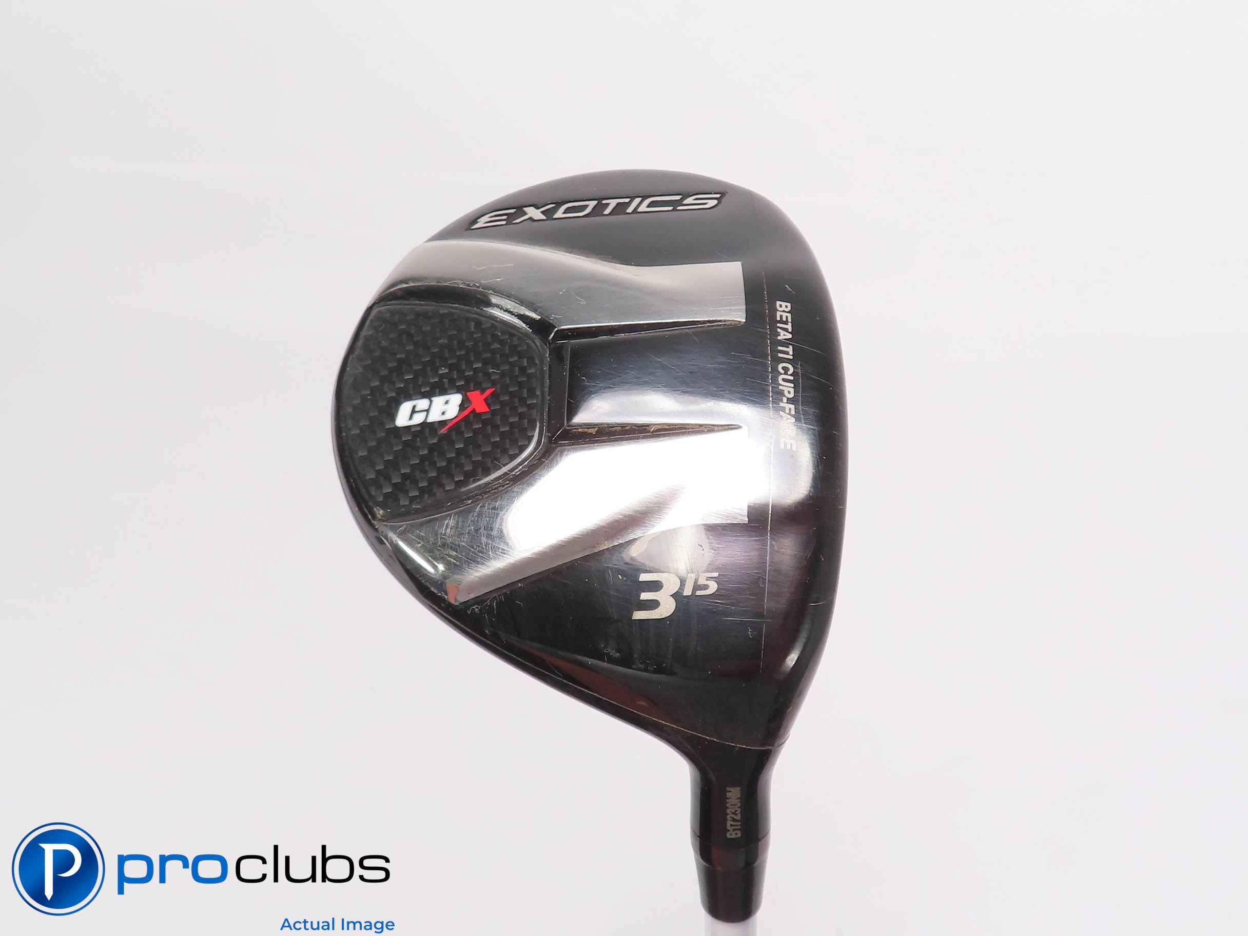 Tour Edge Exotics CBX 15* 3 Wood - Mitsubishi Fubuki 55 Regular Flex - 464779