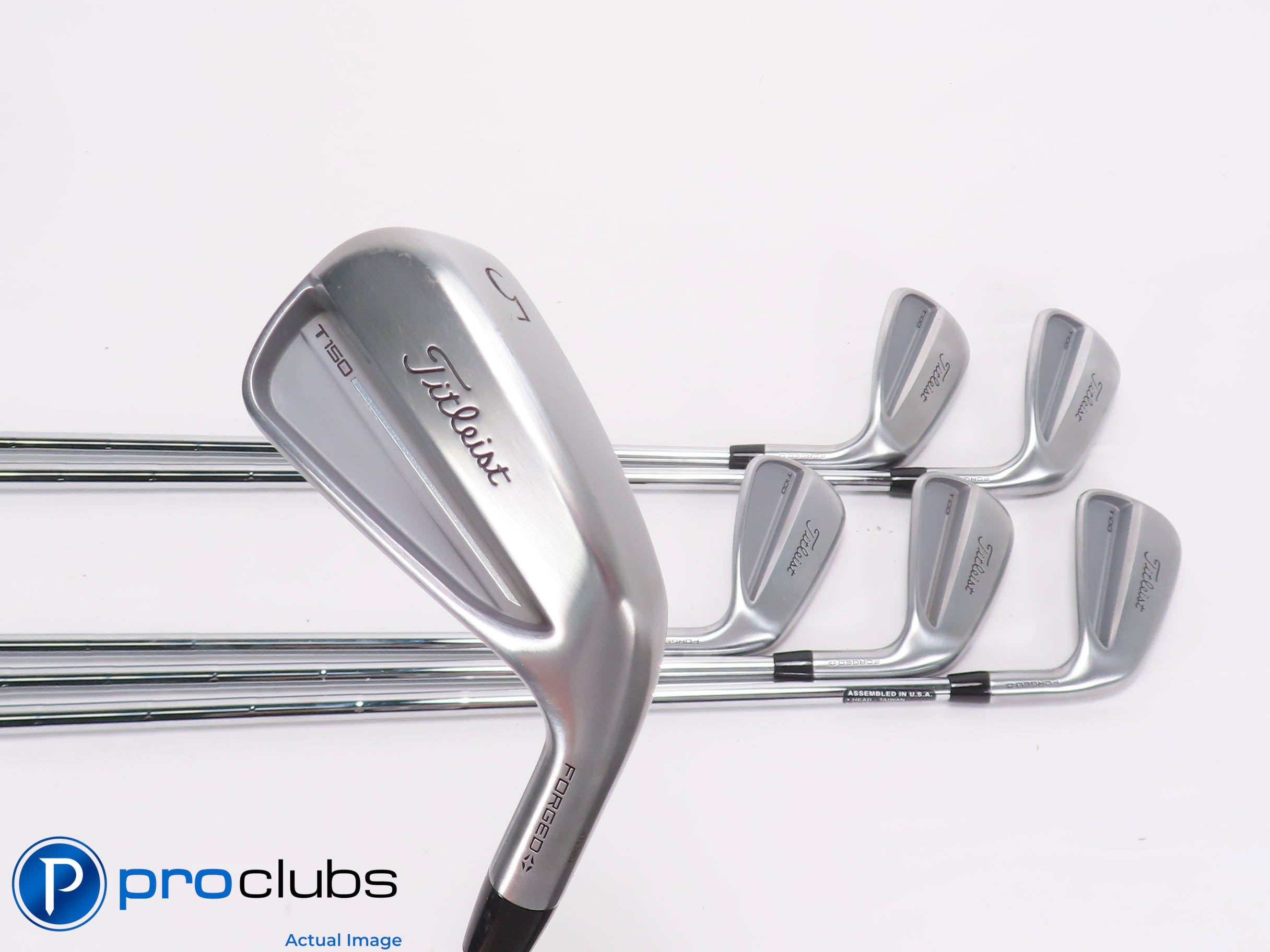Nice Titleist '25 T150 5-PW IRON SET - DG S300 Stiff Flex Steel -1/4" 464958