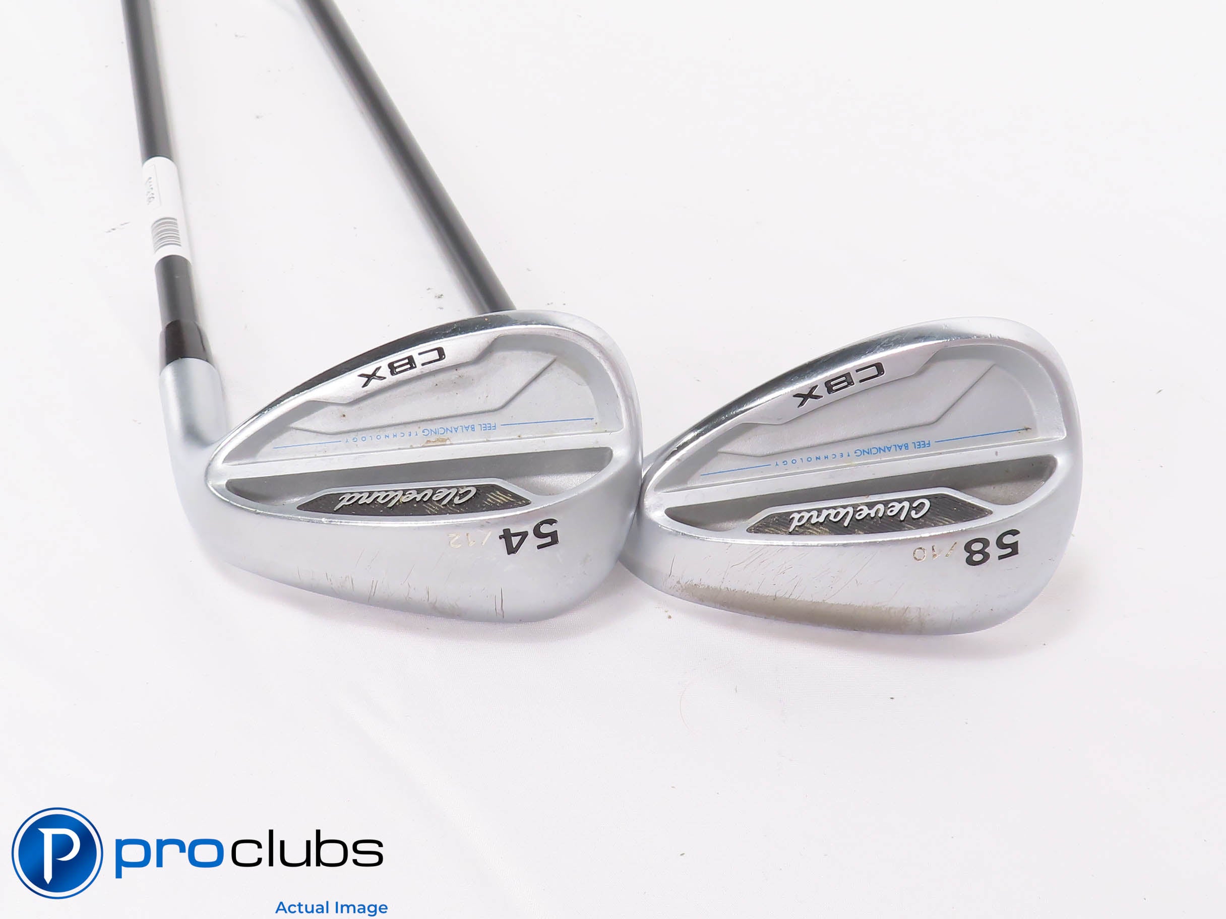 Cleveland CBX 54*,58* WEDGE SET - Fujikura Pro 75 Regular Flex Graphite 464902