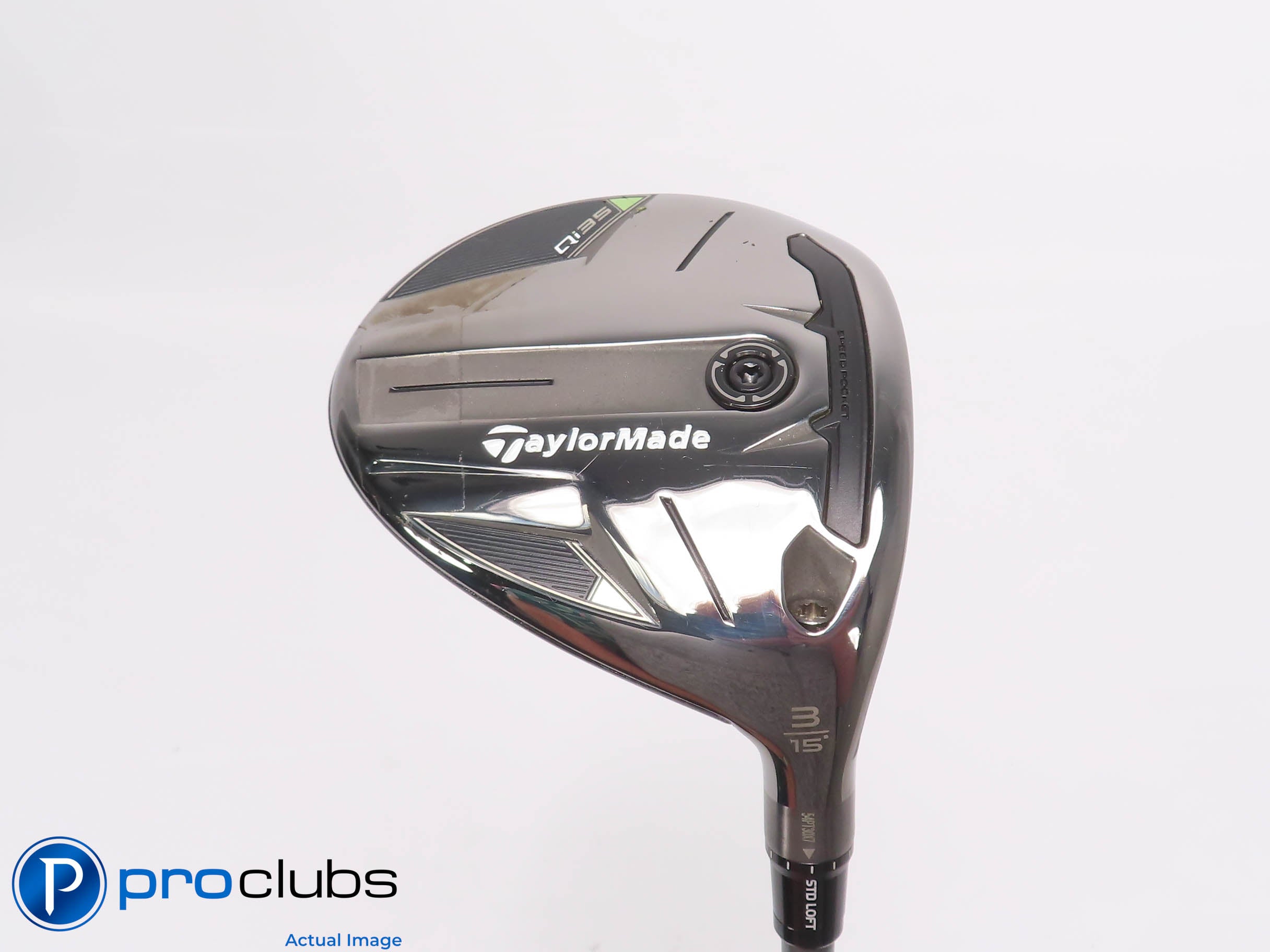 Mint! TaylorMade Qi35 15* 3 Wood - Project X Denali Blue 60g 6.0 Stiff - 464972