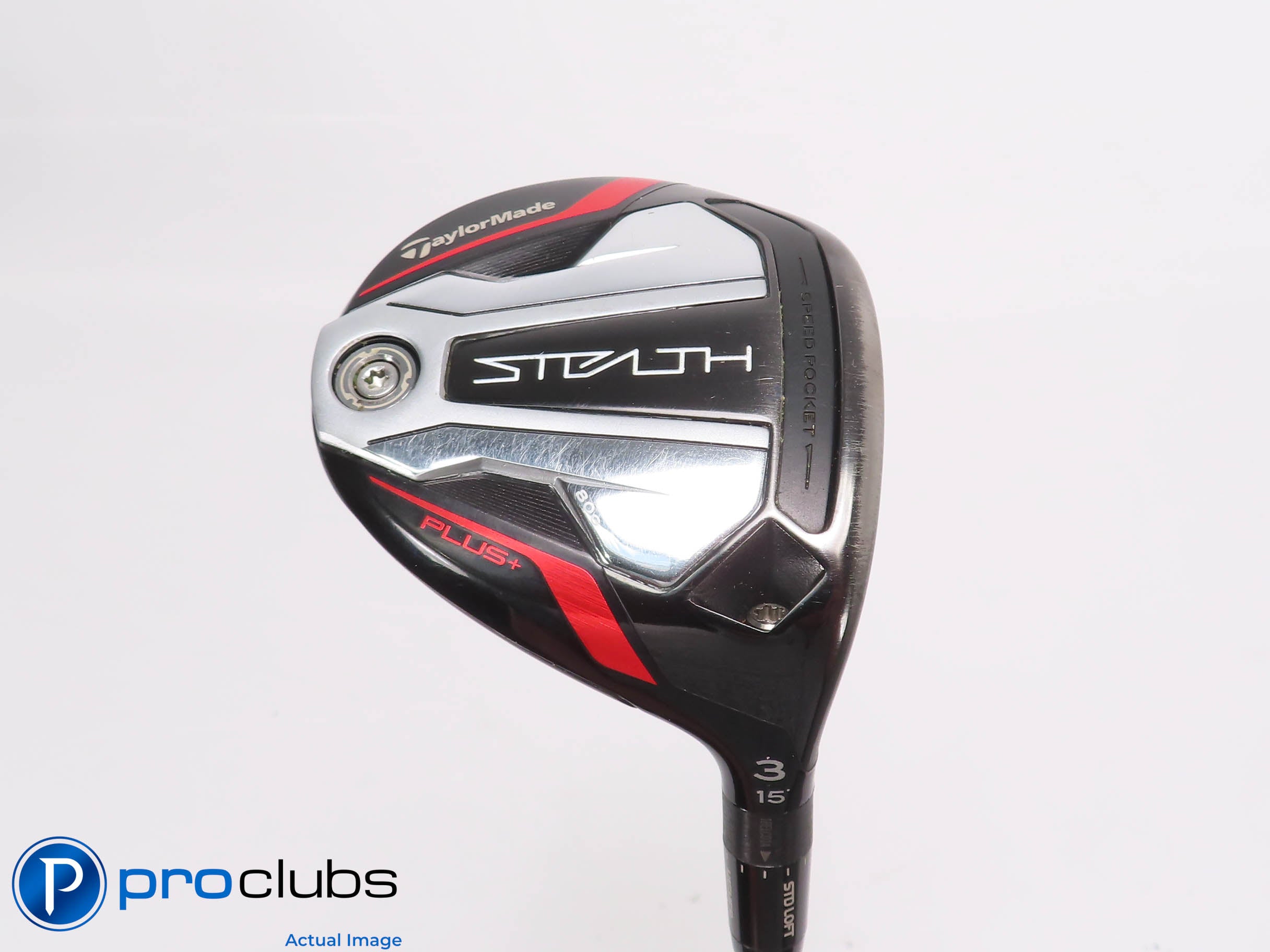 TaylorMade Stealth PLUS + 15* 3 Wood - Mitsubishi Diamana RF 60 Stiff - 464911