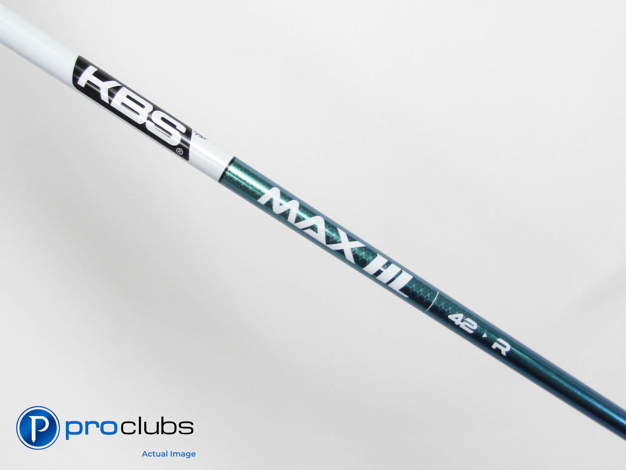 KBS MAX HL 42 Regular Flex Rainbow Driver Shaft w/ TaylorMade Tip #464629