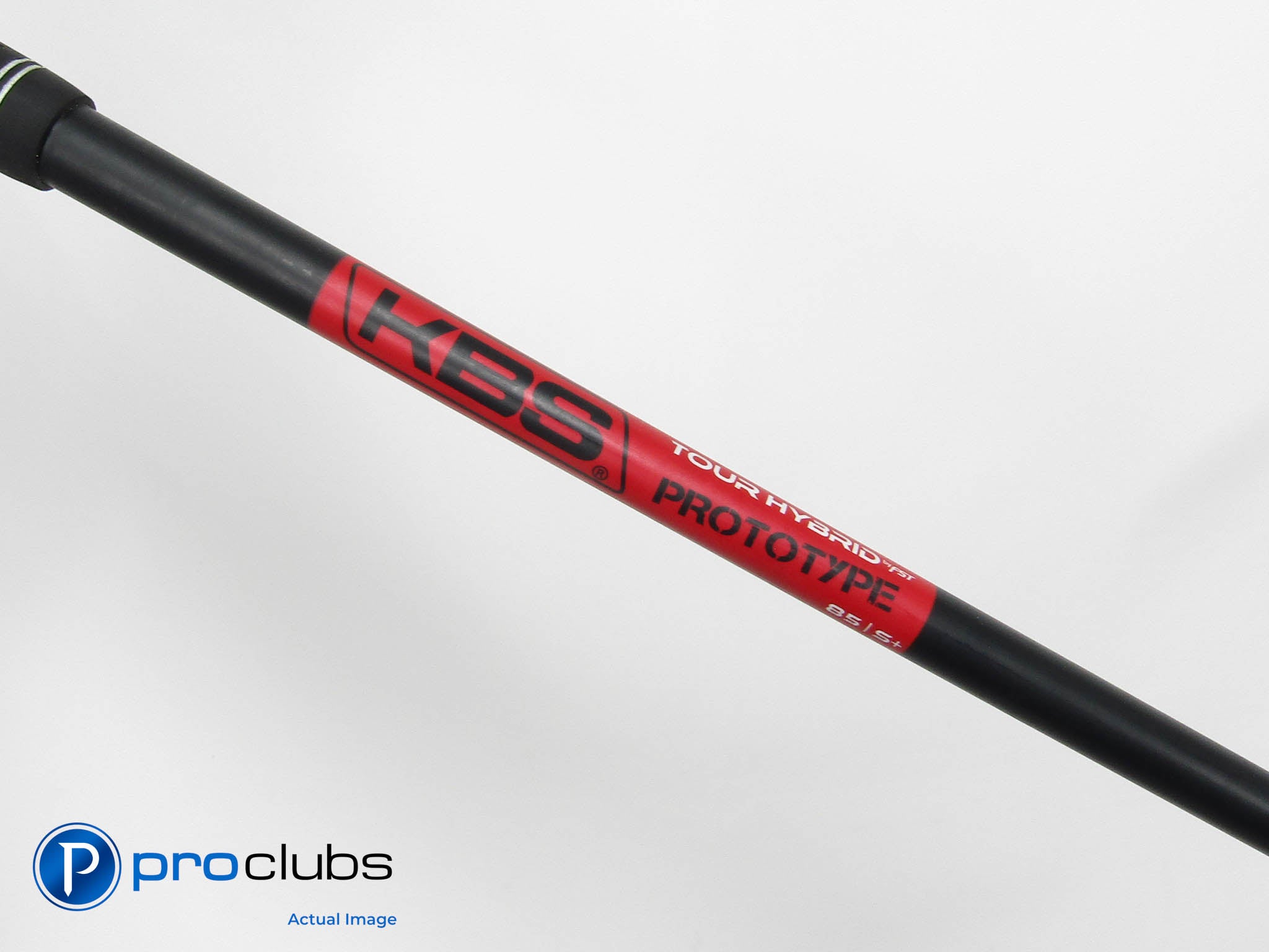 KBS TOUR HYBRID PROTOTYPE 85 Stiff + Flex Shaft Pull Out .370" Tip #464628