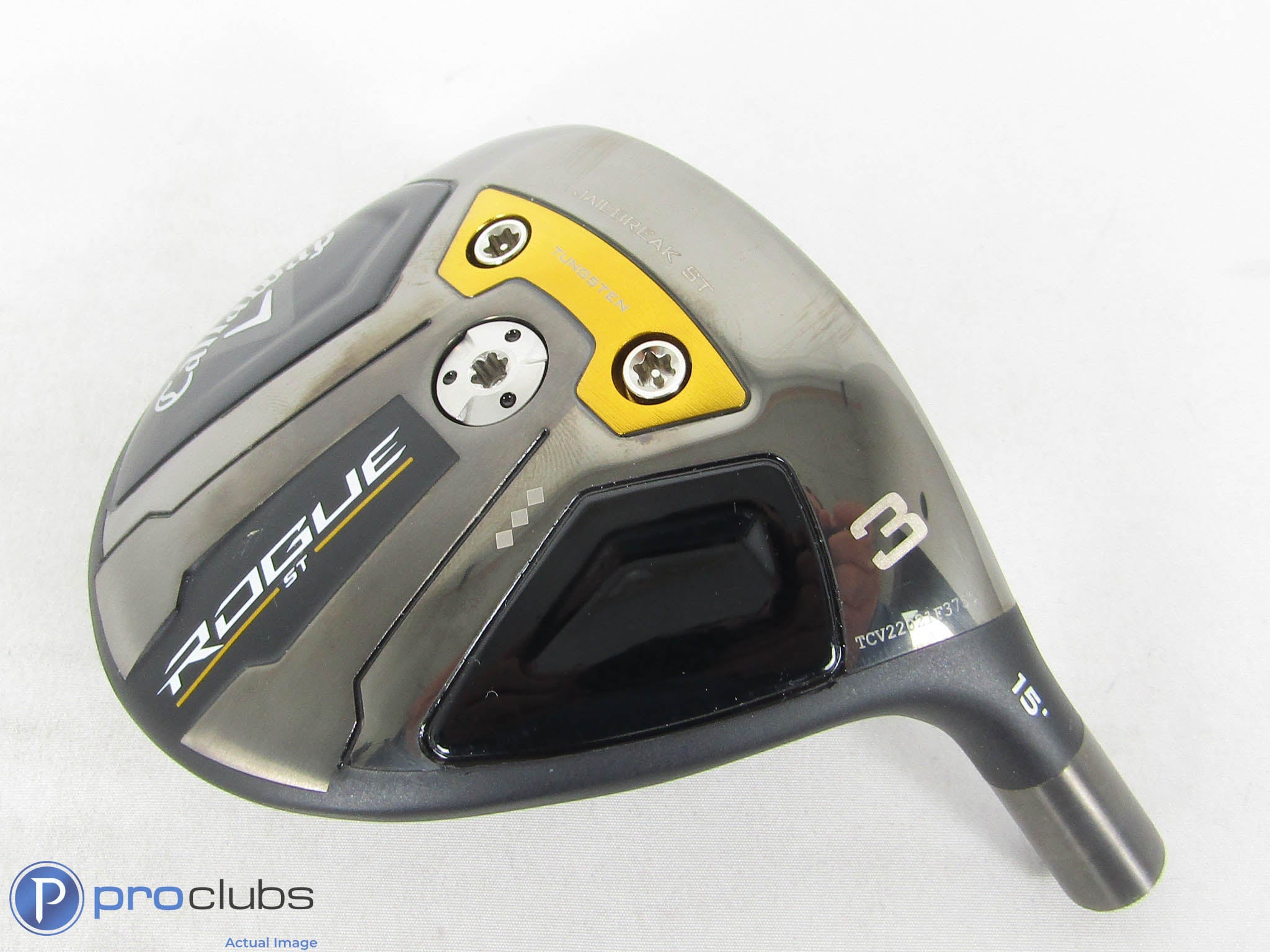 Tour Issue! Callaway Rogue ST Triple Diamond 15* 3 Wood - Head Only - 462843