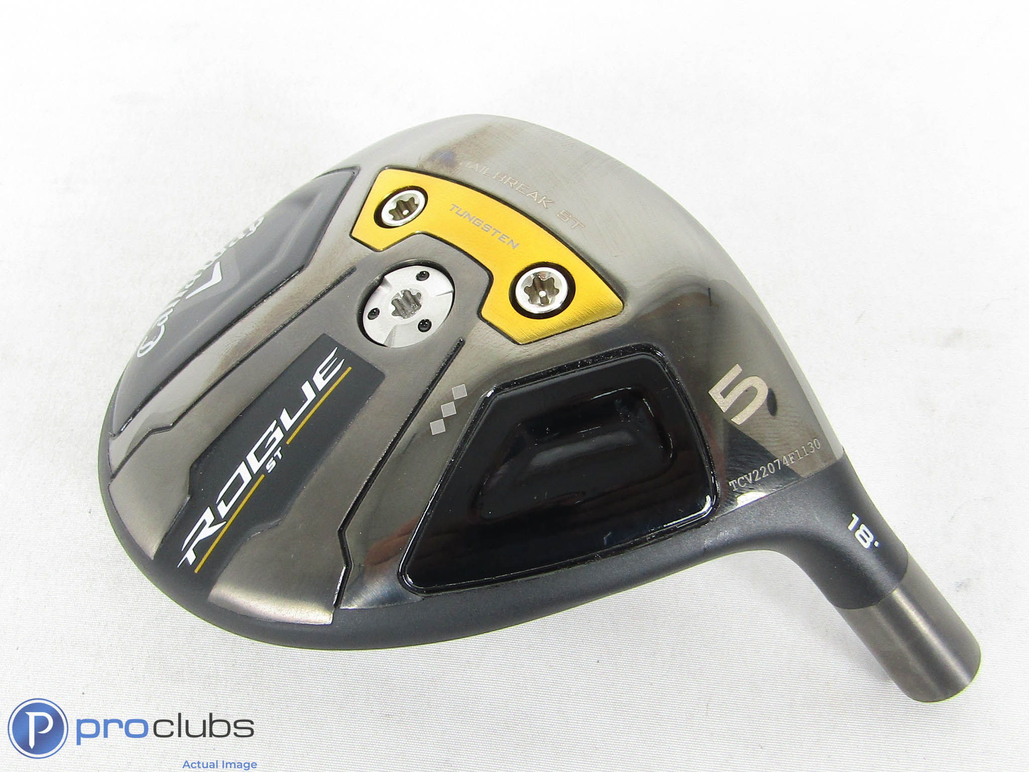 Tour Issue! Callaway Rogue ST Triple Diamond 18* 5 Wood - Head Only - 462836