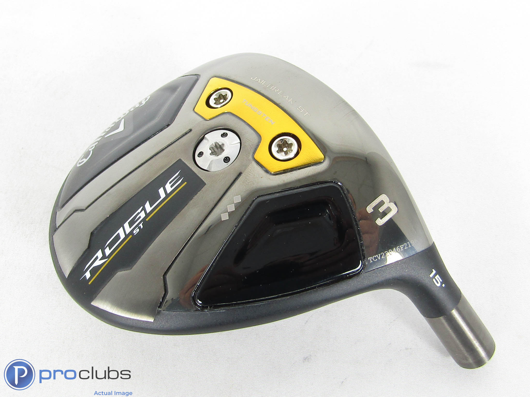 Tour Issue! Callaway Rogue ST Triple Diamond 15* 3 Wood - Head Only - 462825