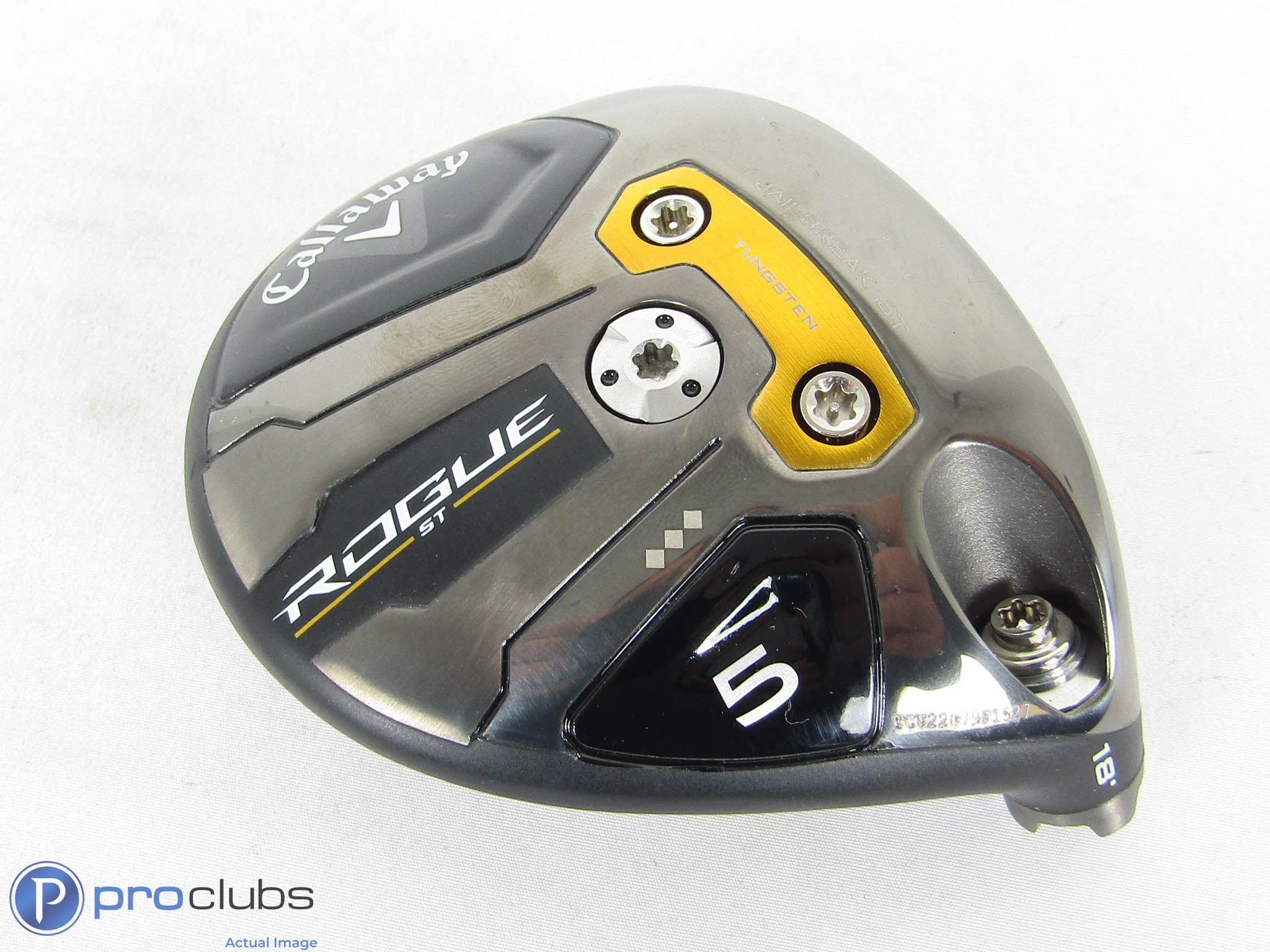 Tour Issue! Callaway Rogue ST Triple Diamond 18* 5 Wood - Head Only - 462749