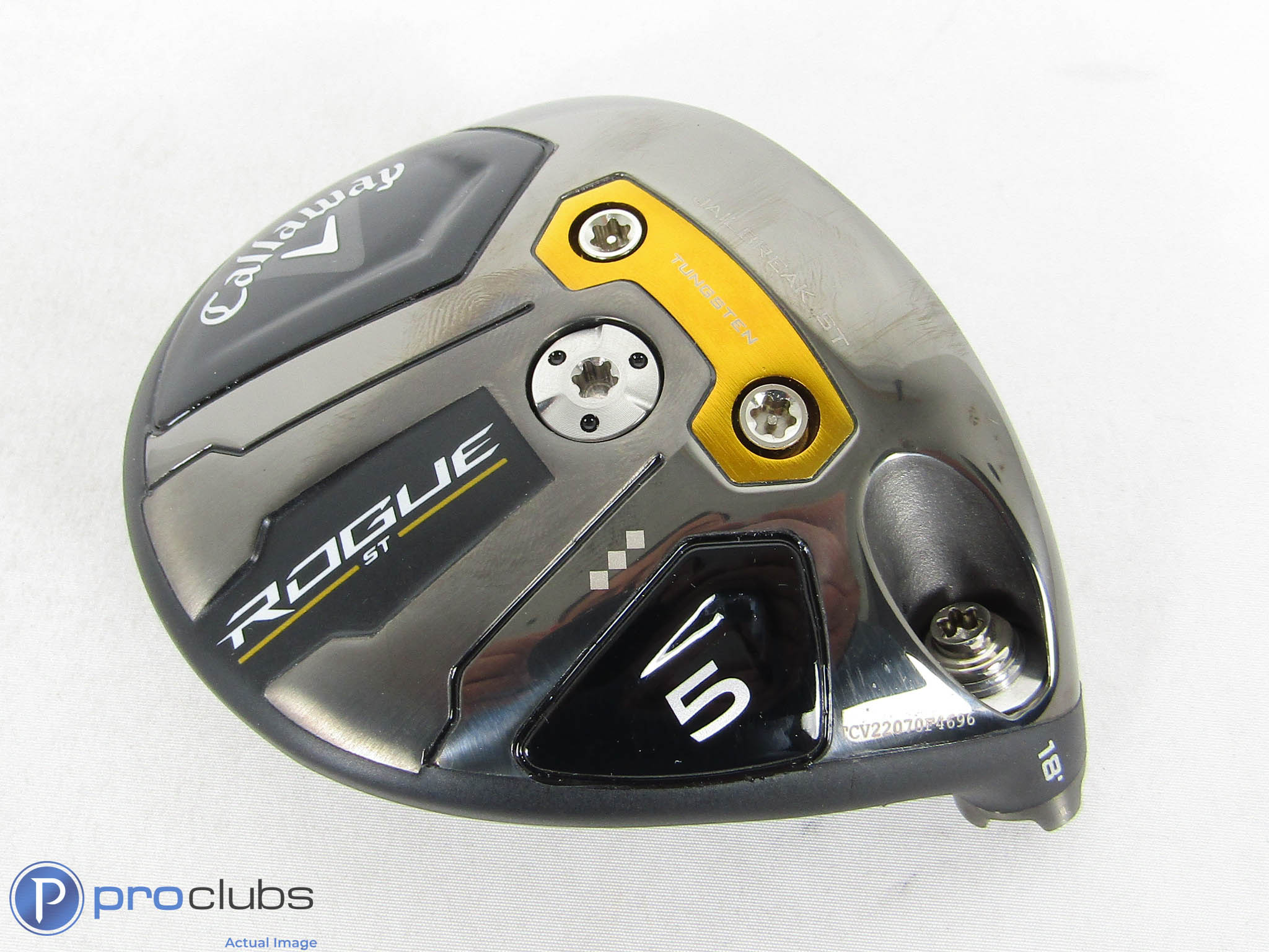 Tour Issue! Callaway Rogue ST Triple Diamond 18* 5 Wood - Head Only - 462755
