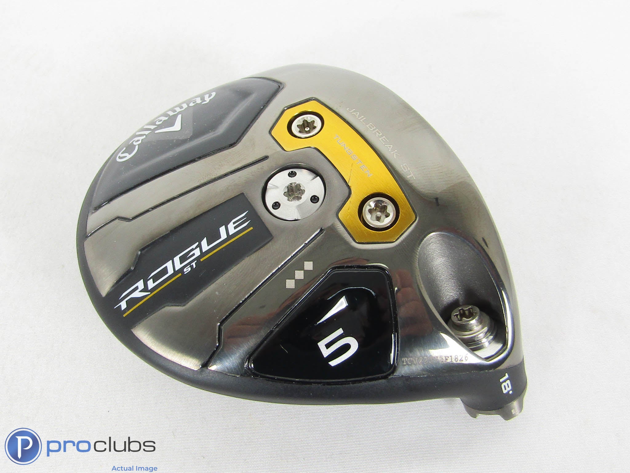 Tour Issue! Callaway Rogue ST Triple Diamond 18* 5 Wood - Head Only - 462753